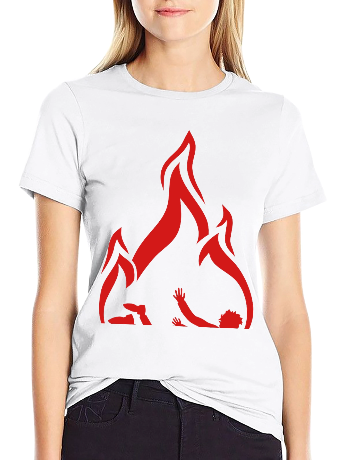 Inferno Graphic Tee - Black