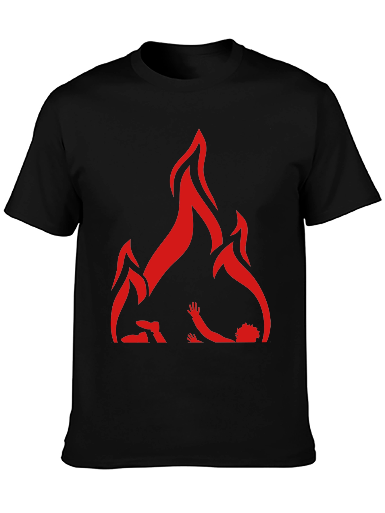 Inferno Graphic Tee - Black