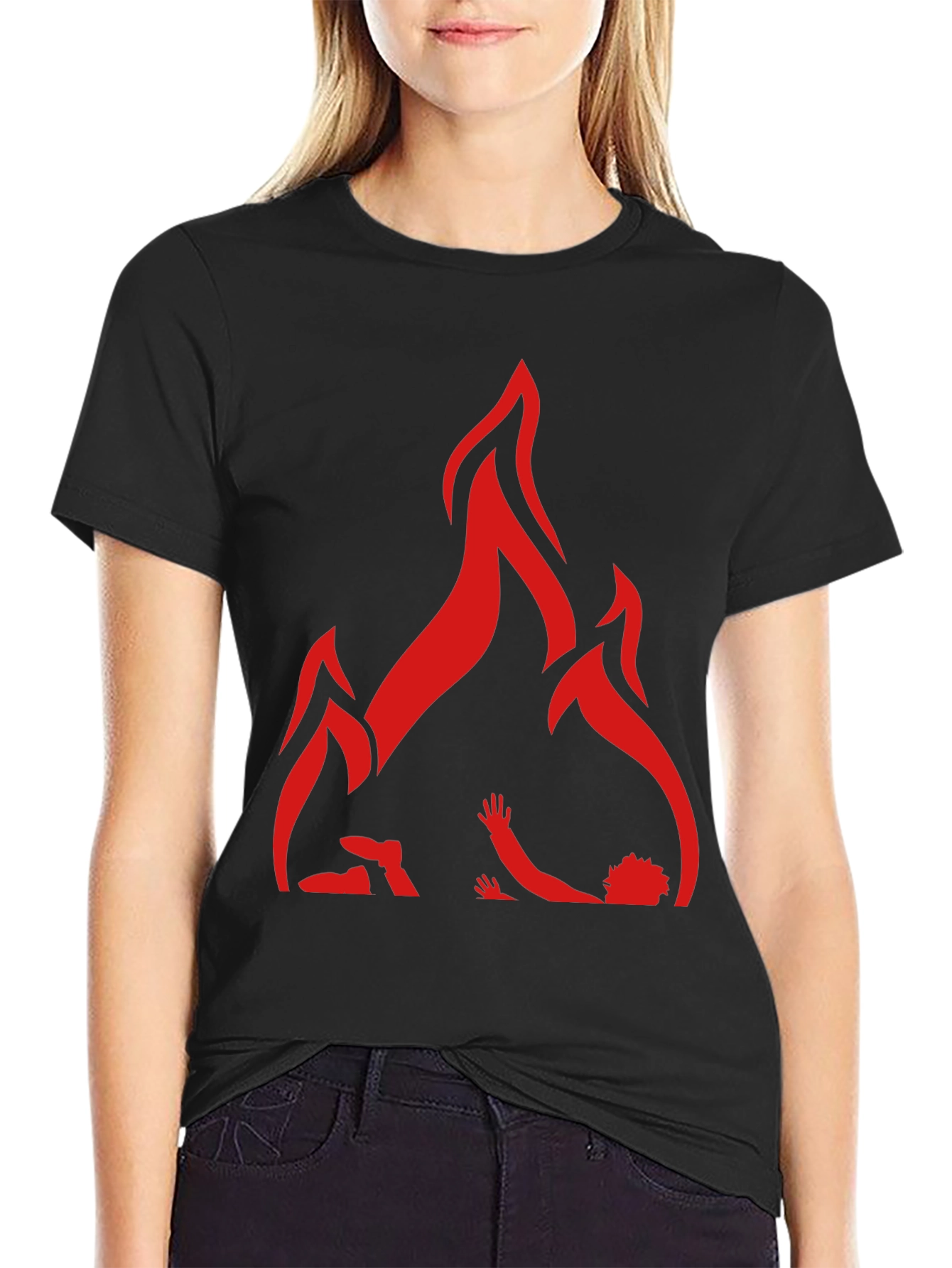 Inferno Graphic Tee - Black