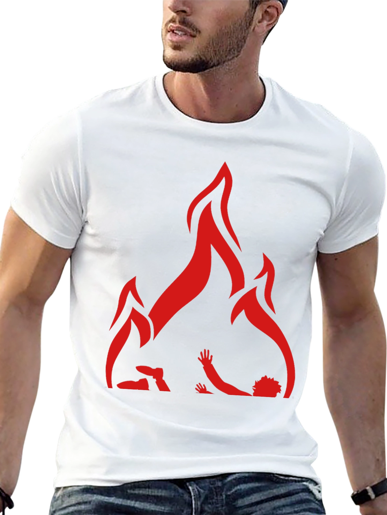 Inferno Graphic Tee - Black