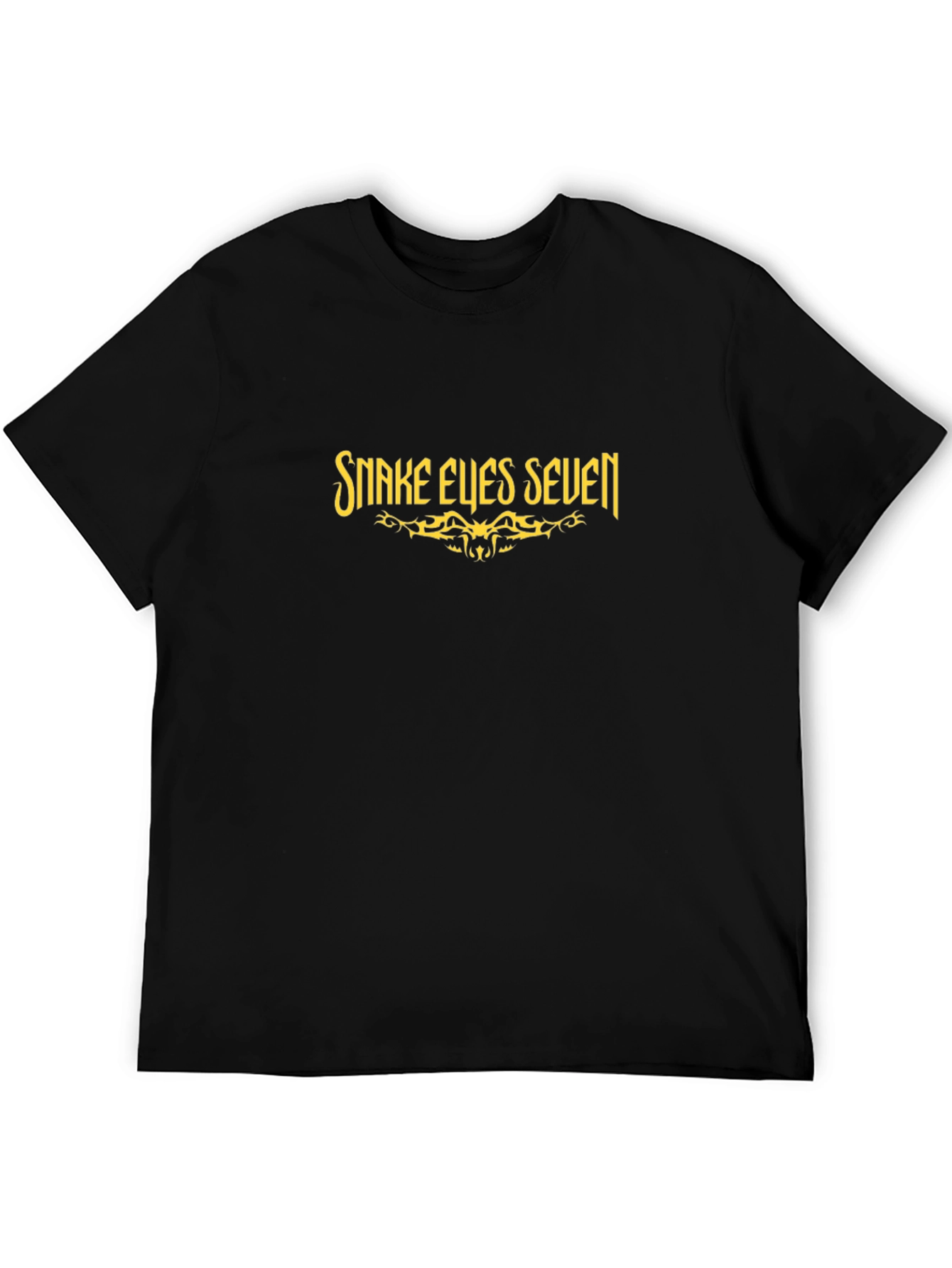 Snake Eyes Seven Graphic Tee - Black