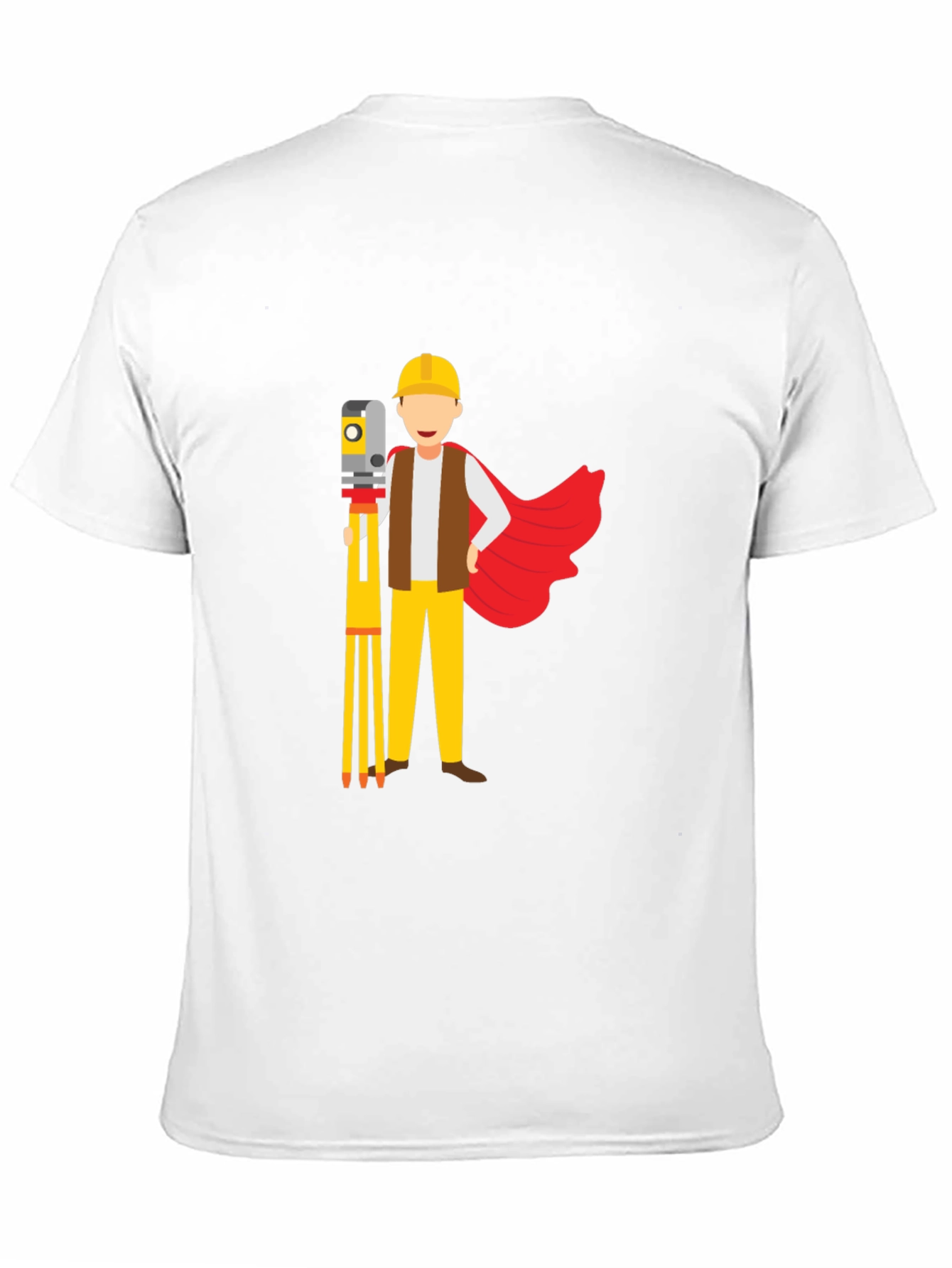 Surveyor Superhero Black T-Shirt