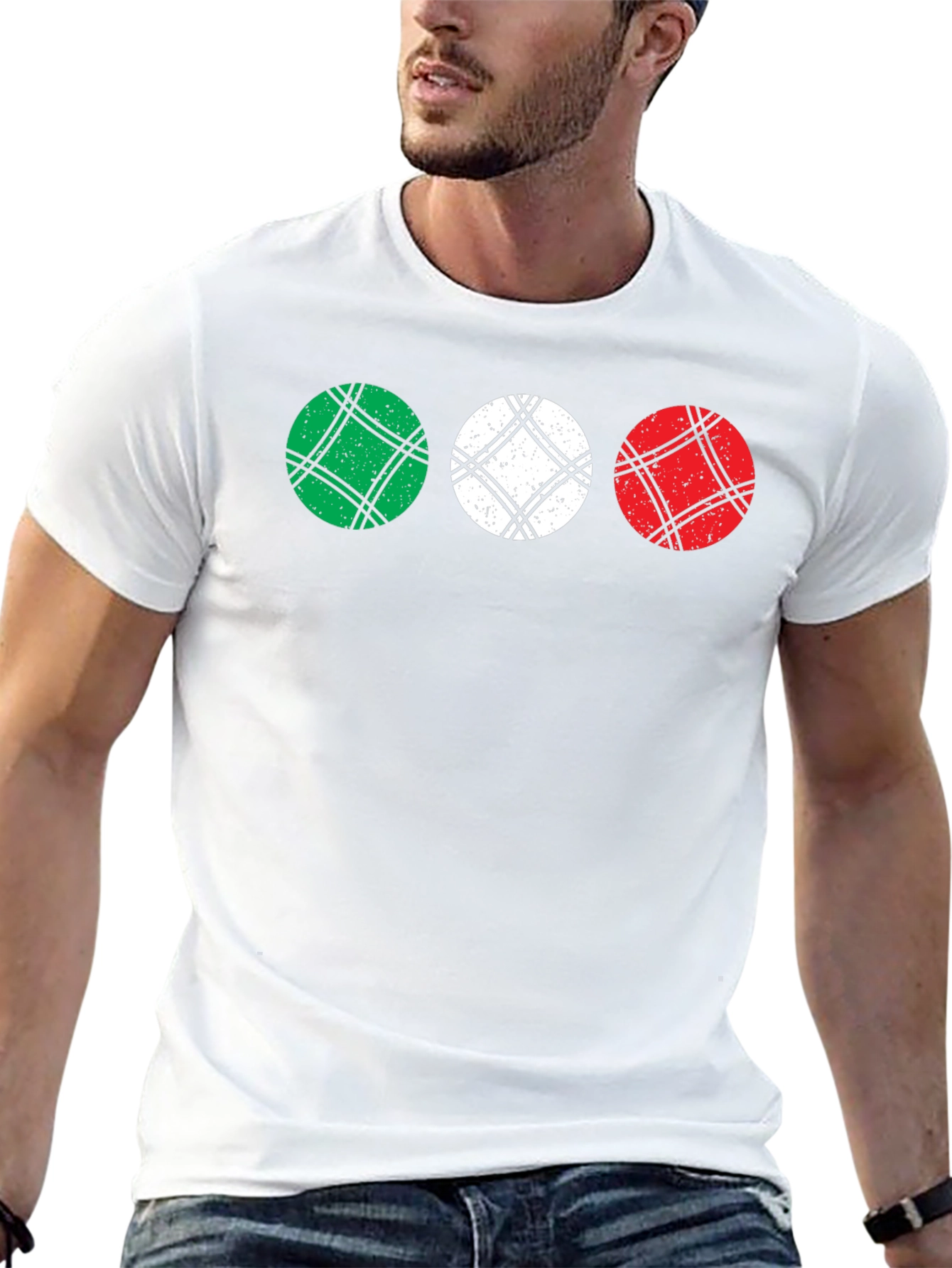 Italian Flag Balls T-Shirt