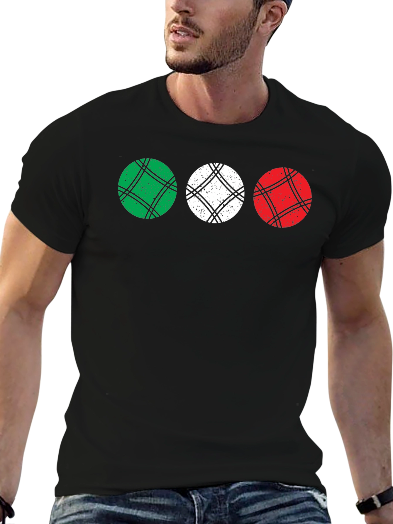 Italian Flag Balls T-Shirt