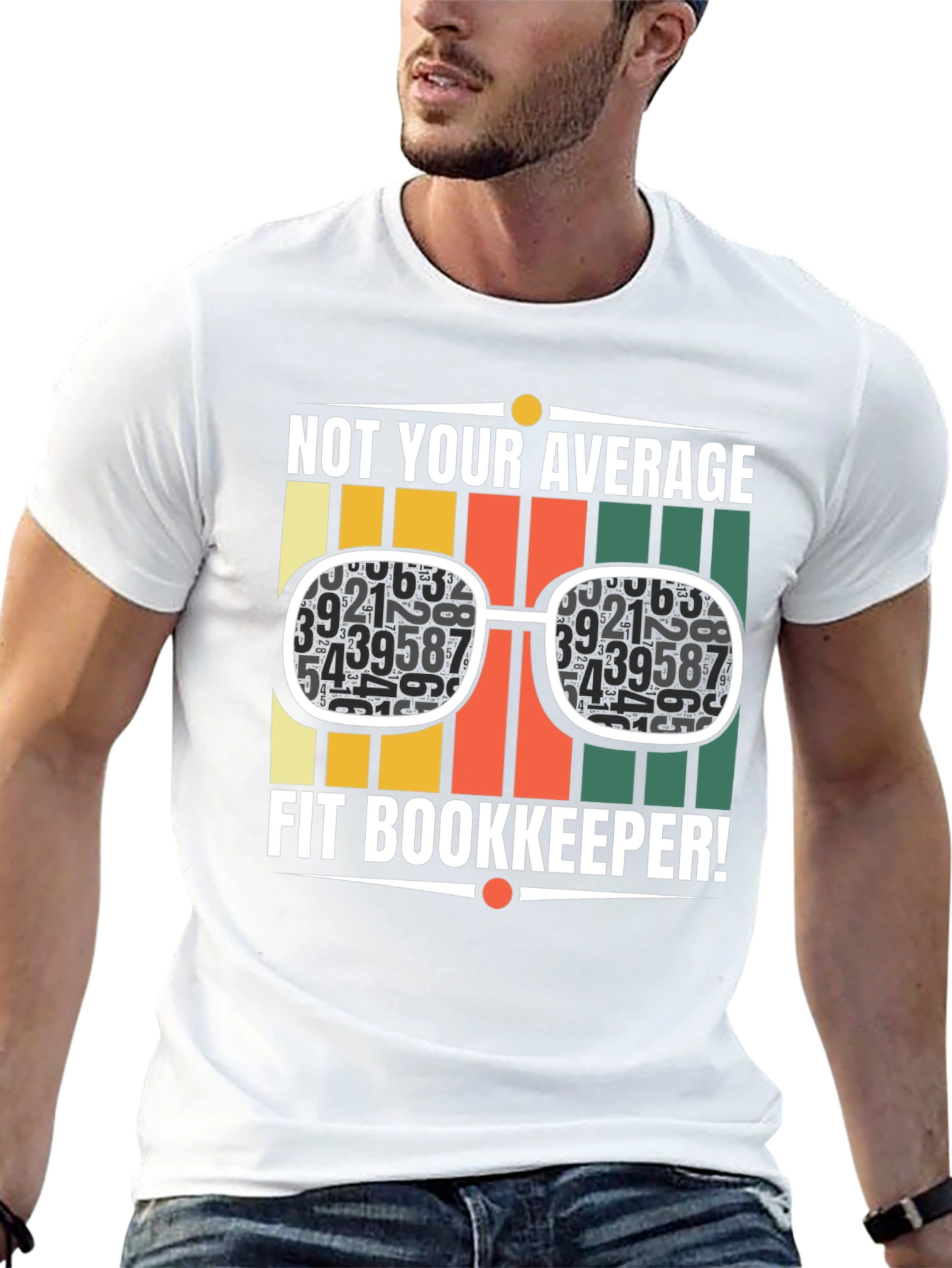 Not Your Average Fit Bookkeeper T-Shirt