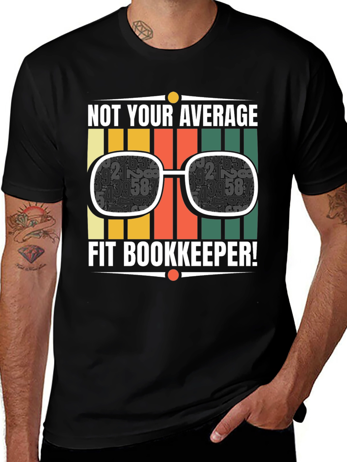 Not Your Average Fit Bookkeeper T-Shirt