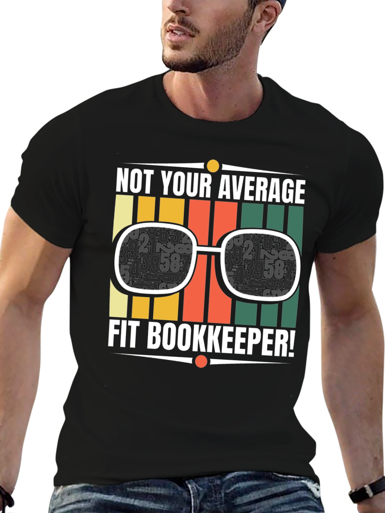 Not Your Average Fit Bookkeeper T-Shirt