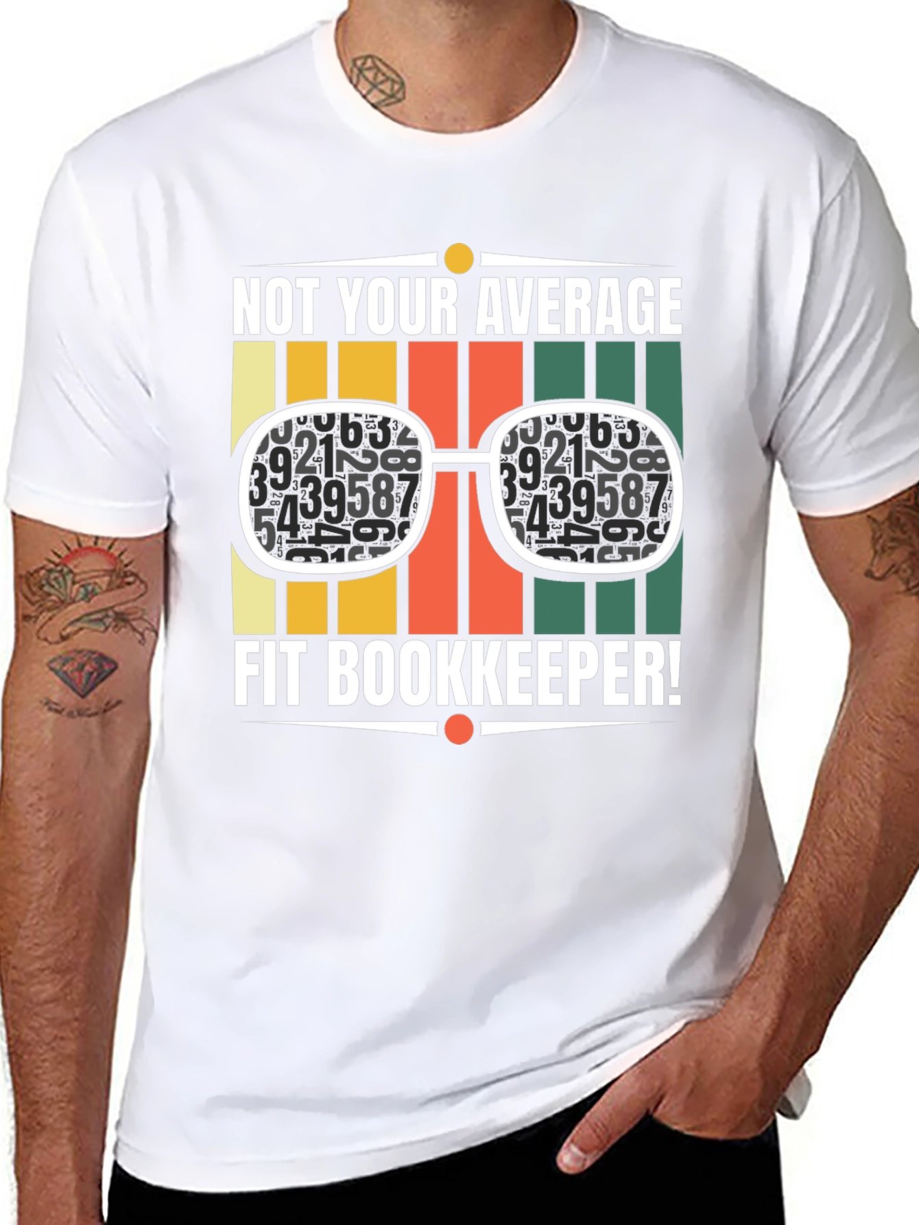 Not Your Average Fit Bookkeeper T-Shirt