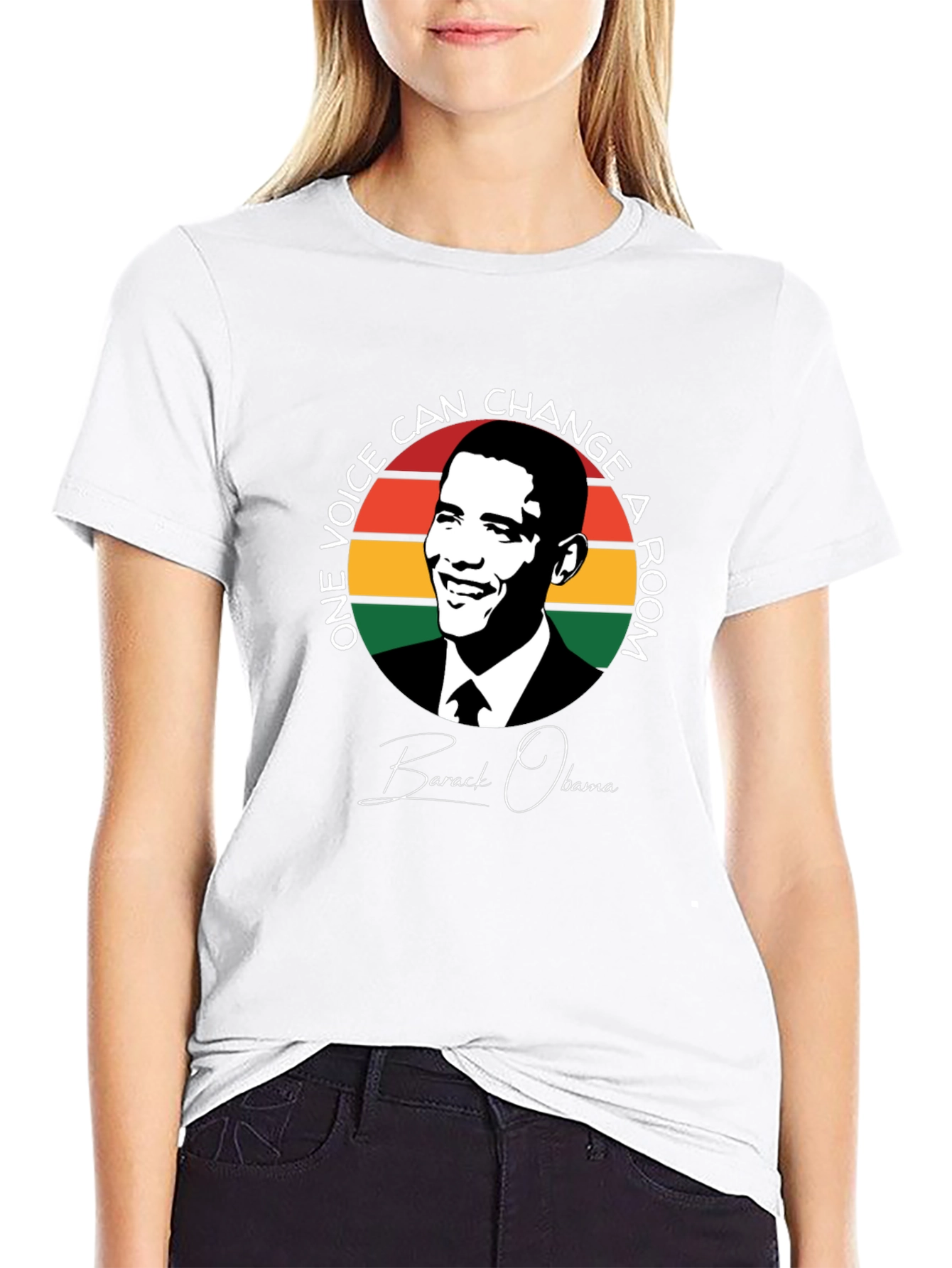 Obama One Voice Graphic T-Shirt
