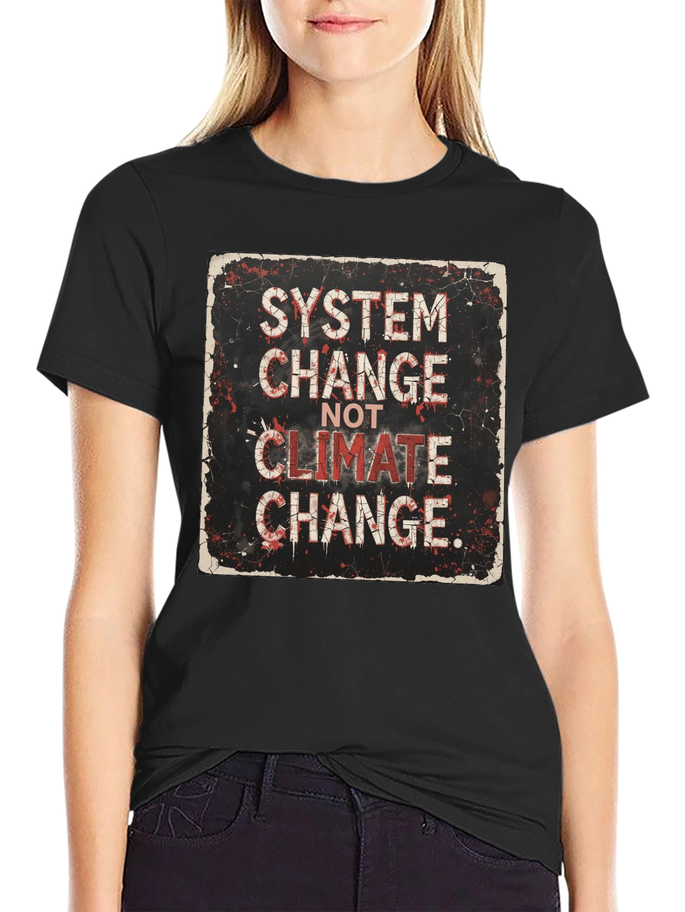 System Change Not Climate Change Graphic Tee