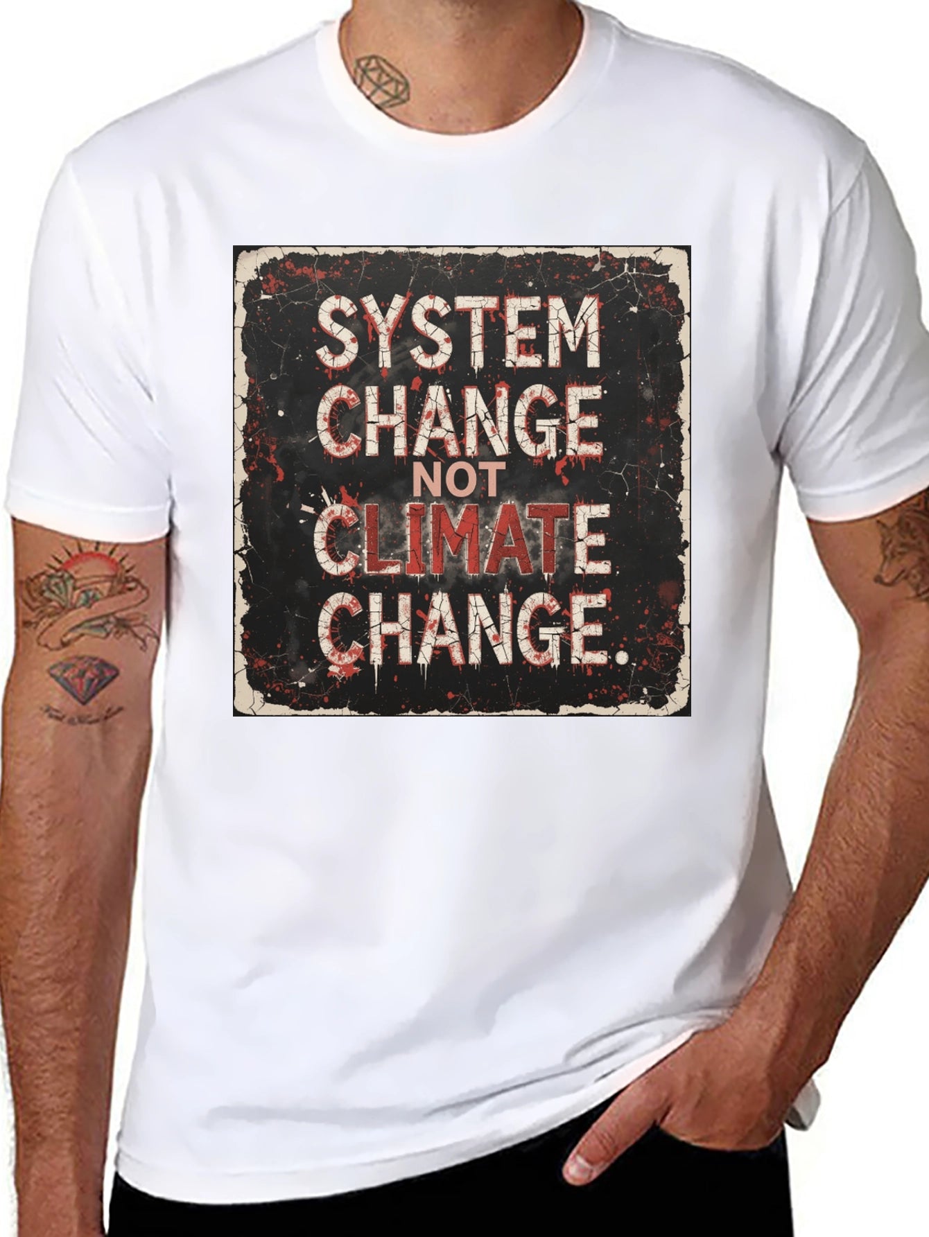 System Change Not Climate Change Graphic Tee