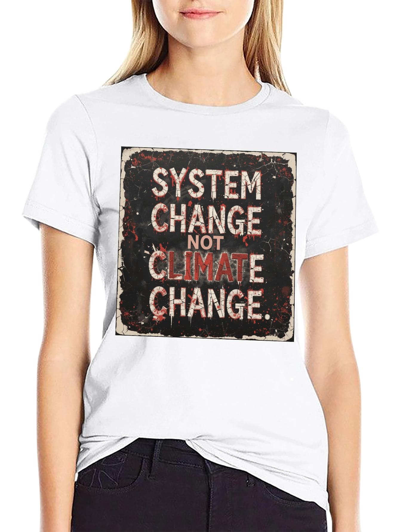 System Change Not Climate Change Graphic Tee
