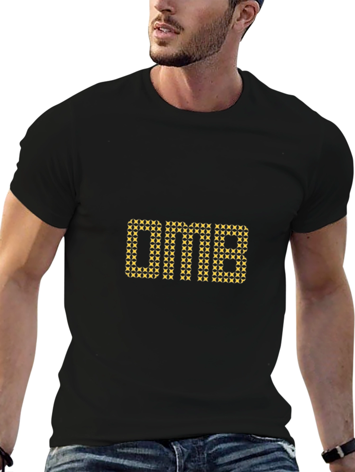 OMB T-Shirt - Star Design - Casual Wear