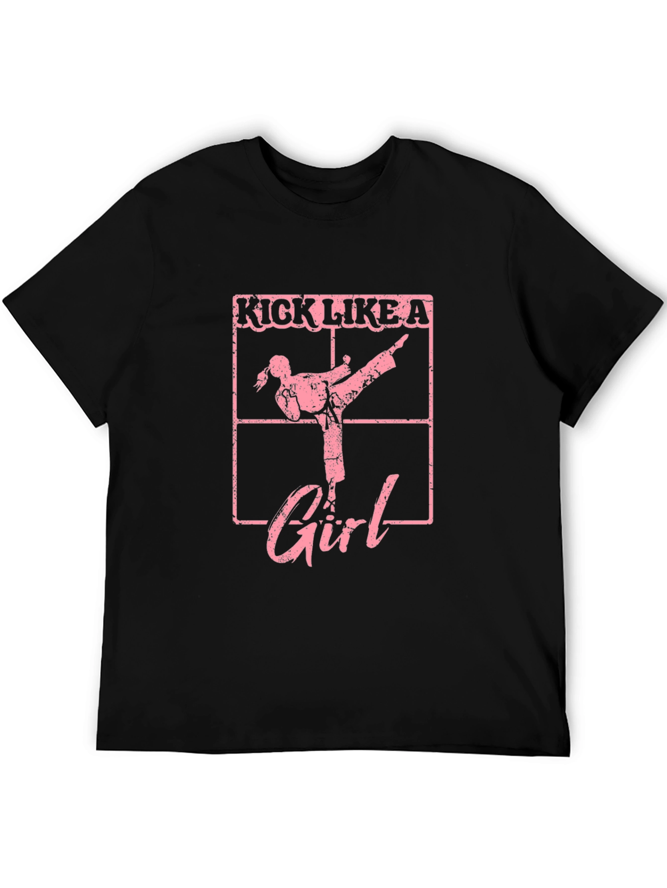 Kick Like a Girl T-Shirt - Martial Arts Tee