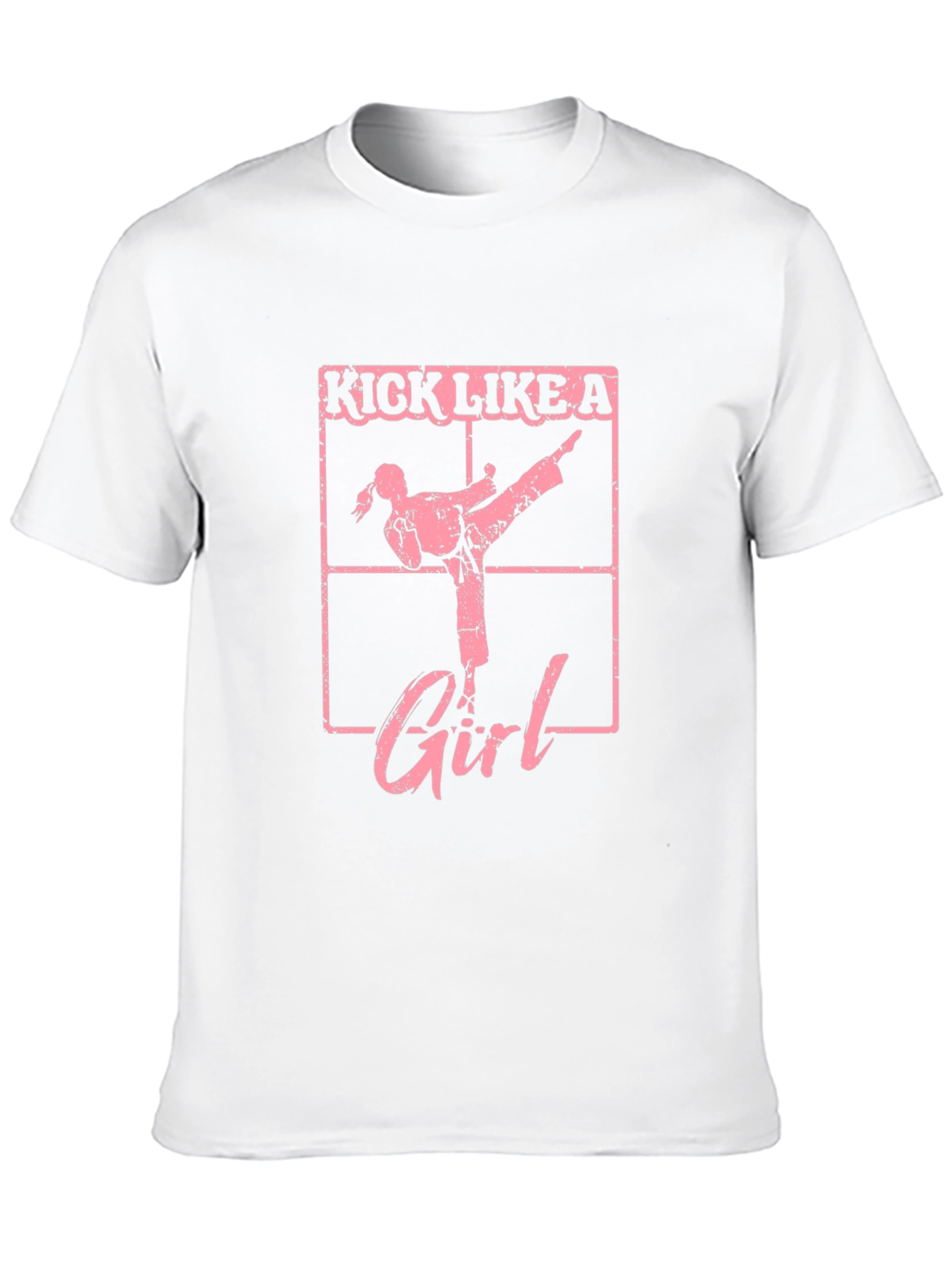 Kick Like a Girl T-Shirt - Martial Arts Tee