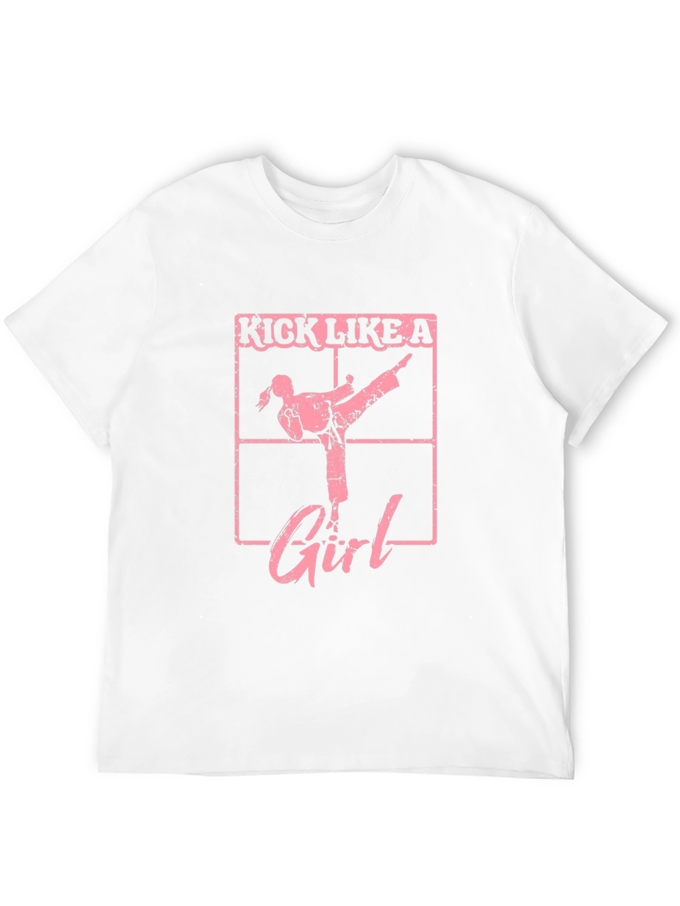 Kick Like a Girl T-Shirt - Martial Arts Tee