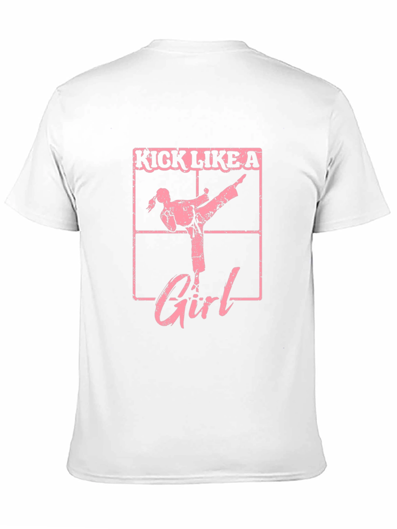 Kick Like a Girl T-Shirt - Martial Arts Tee