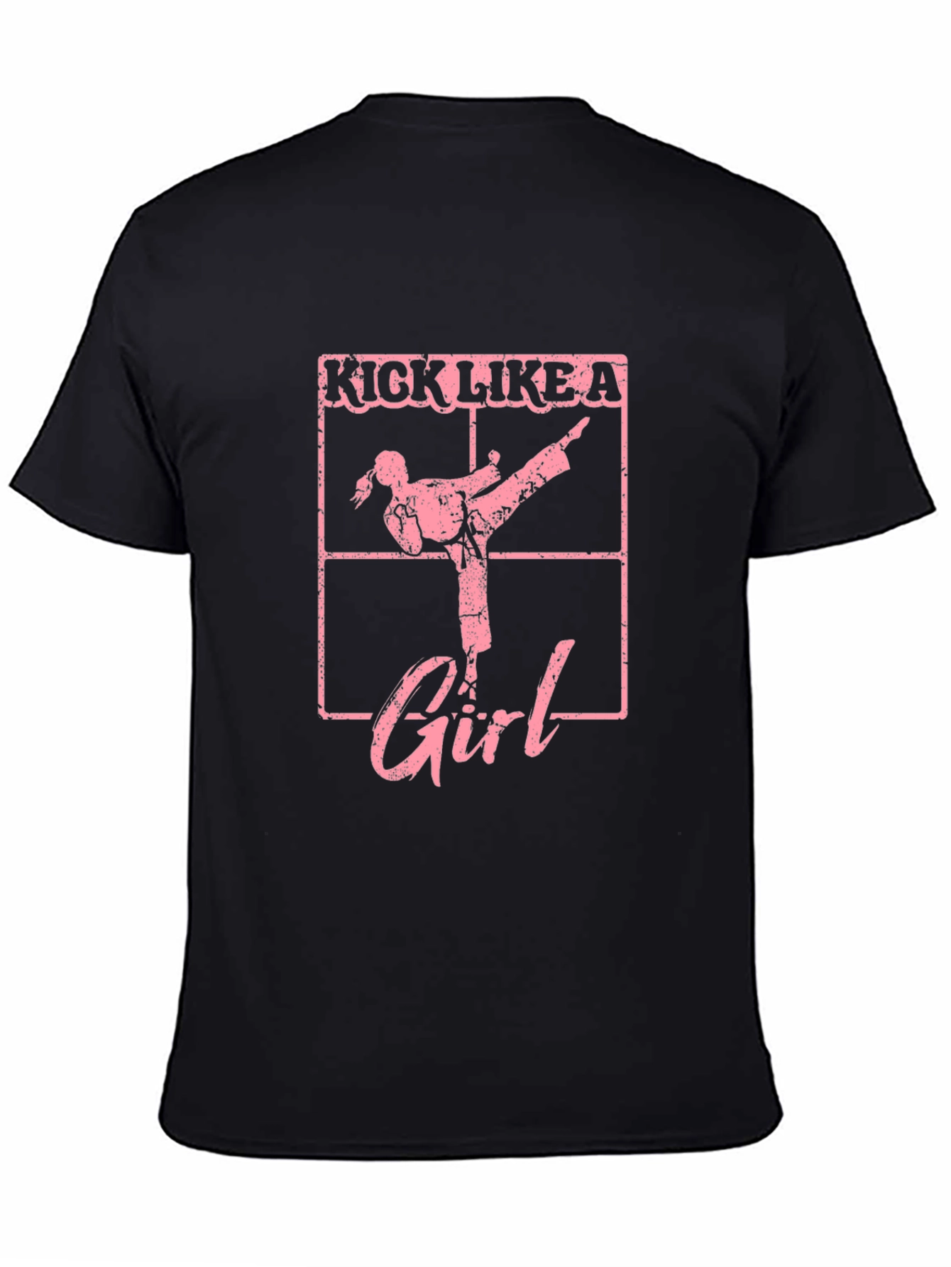 Kick Like a Girl T-Shirt - Martial Arts Tee