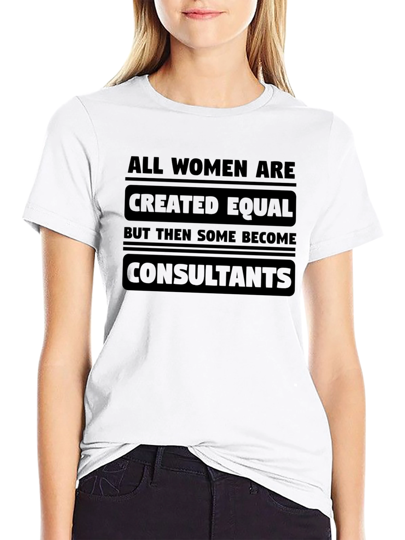 Consultant Womens T-Shirt Funny Gift