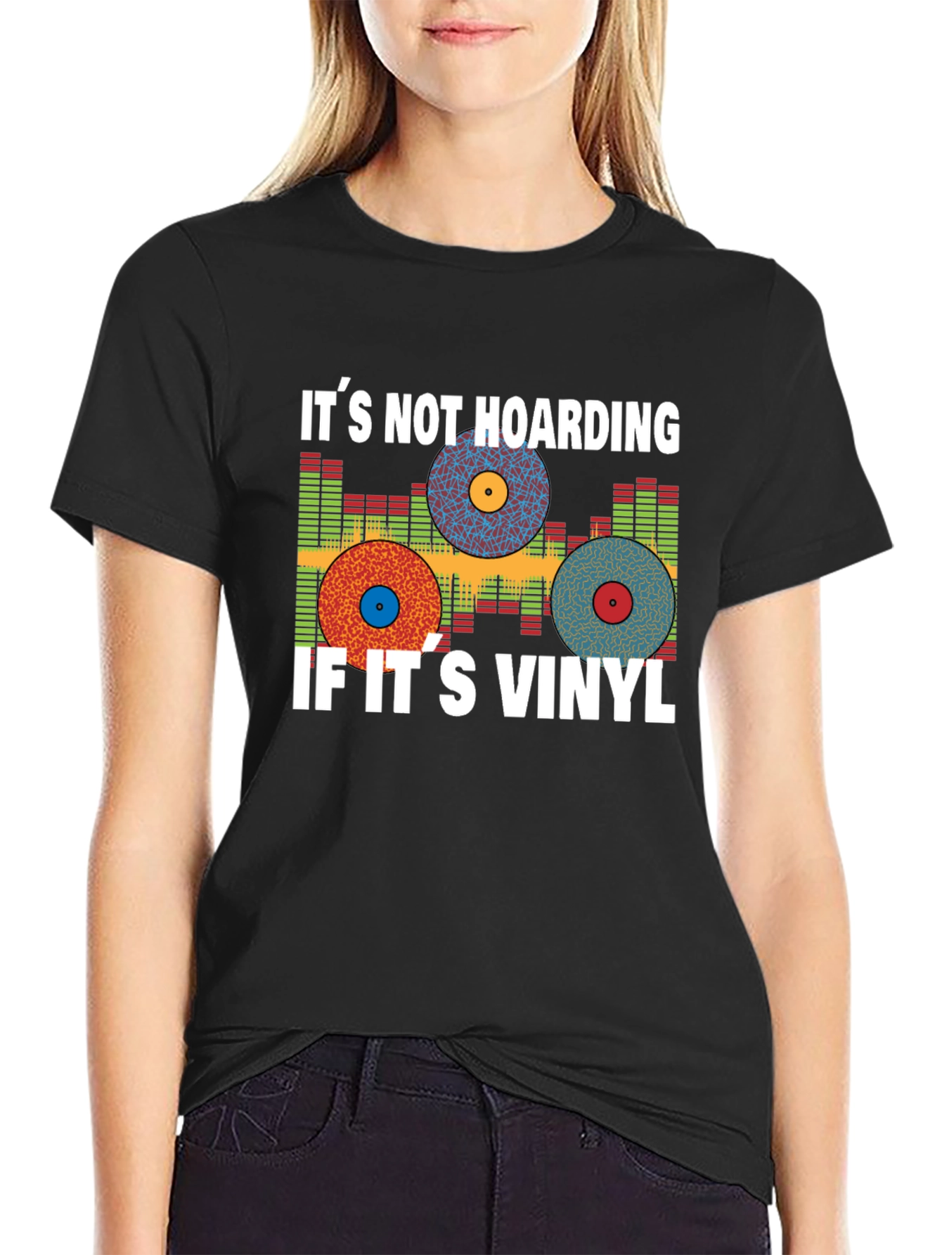 Vinyl Record Collector Graphic Tee