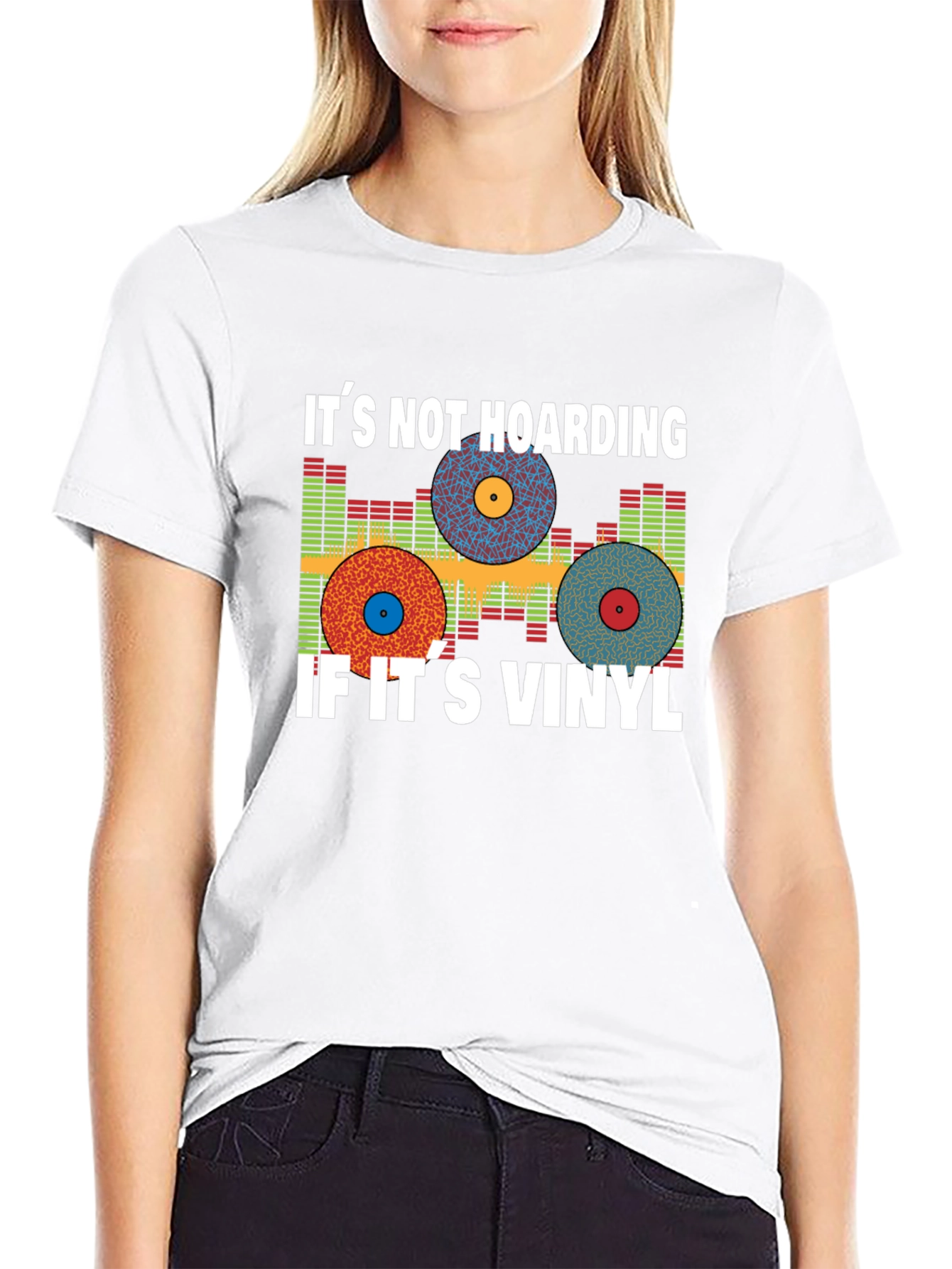 Vinyl Record Collector Graphic Tee
