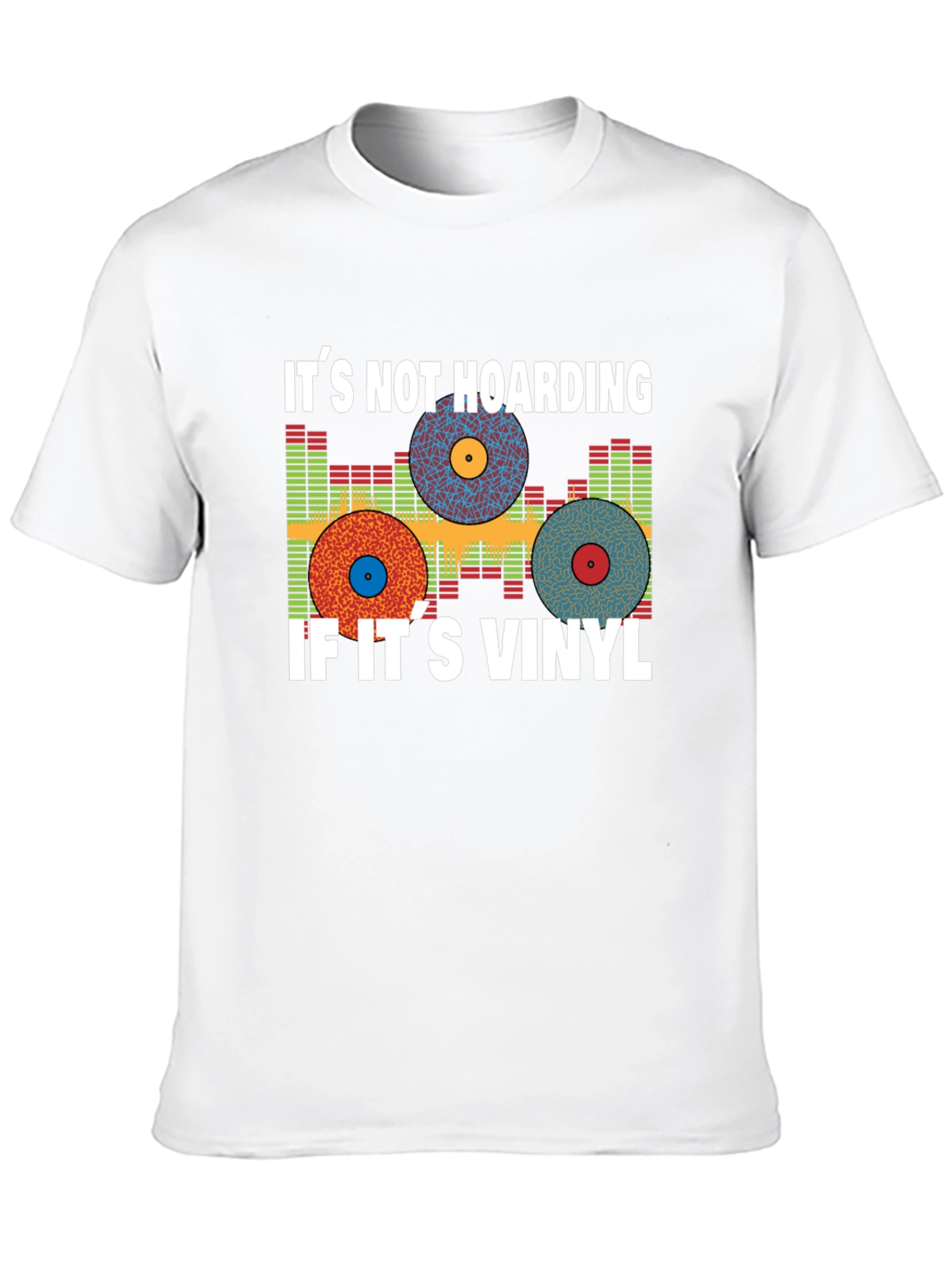 Vinyl Record Collector Graphic Tee