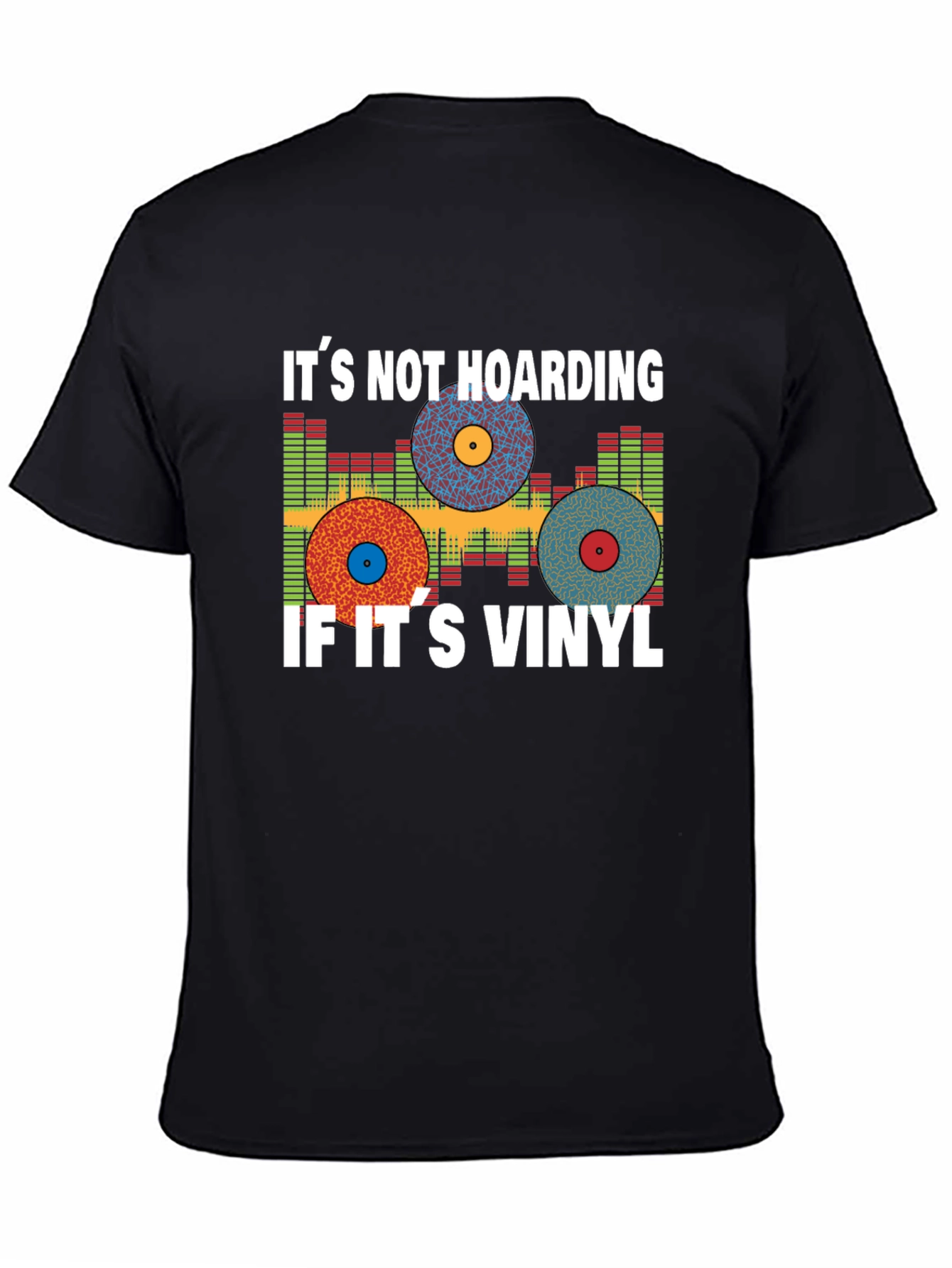 Vinyl Record Collector Graphic Tee