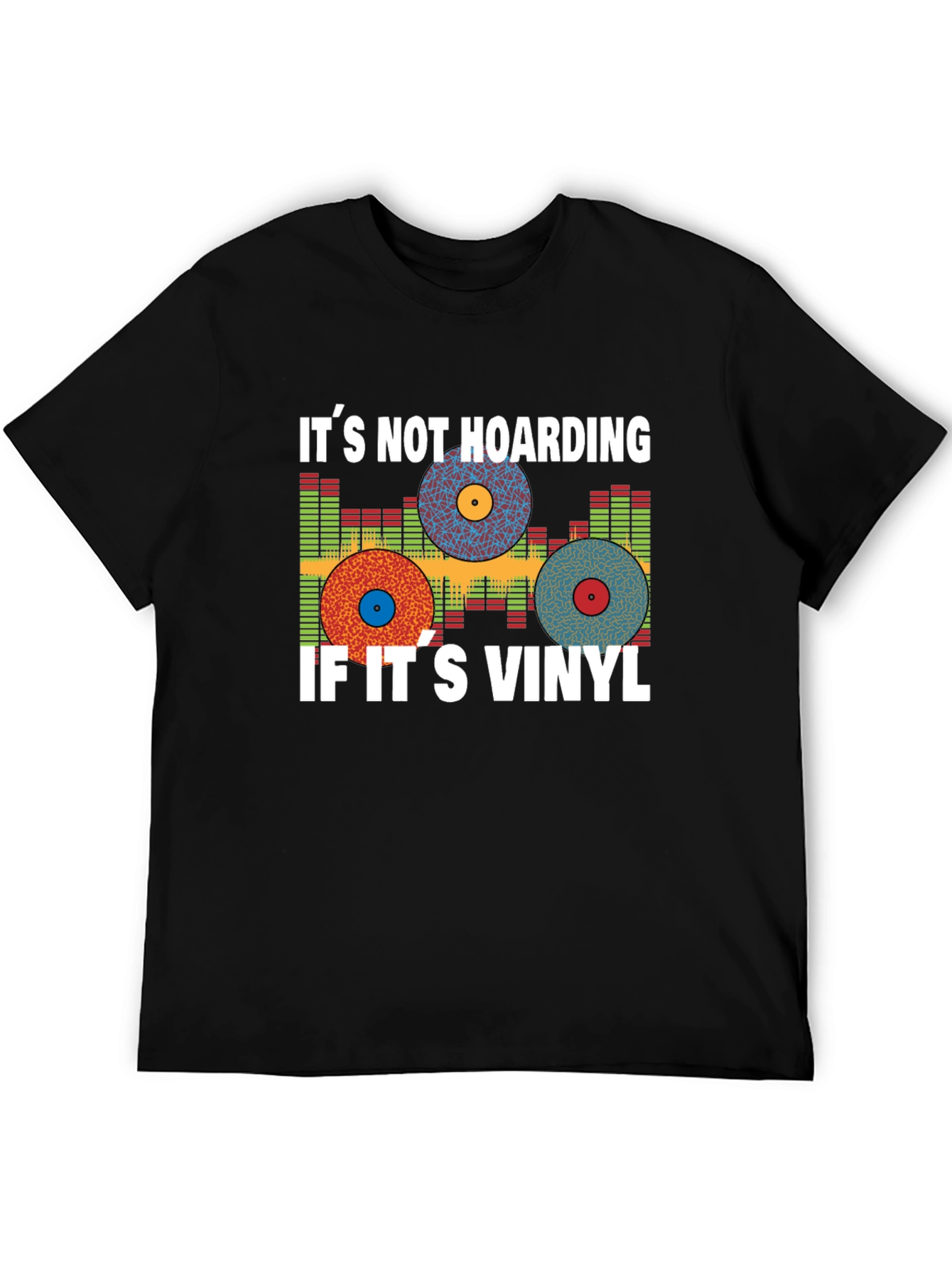 Vinyl Record Collector Graphic Tee