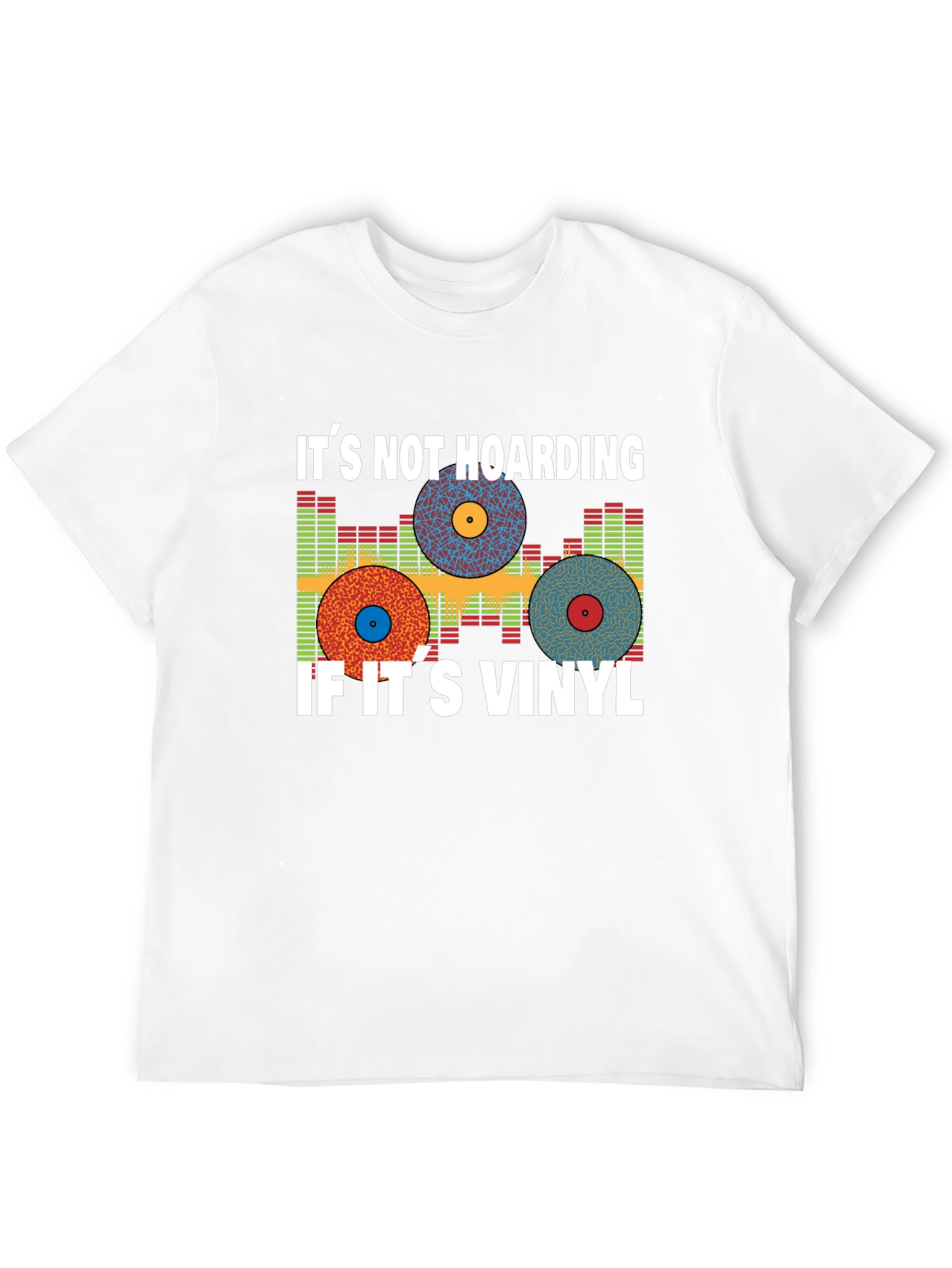 Vinyl Record Collector Graphic Tee