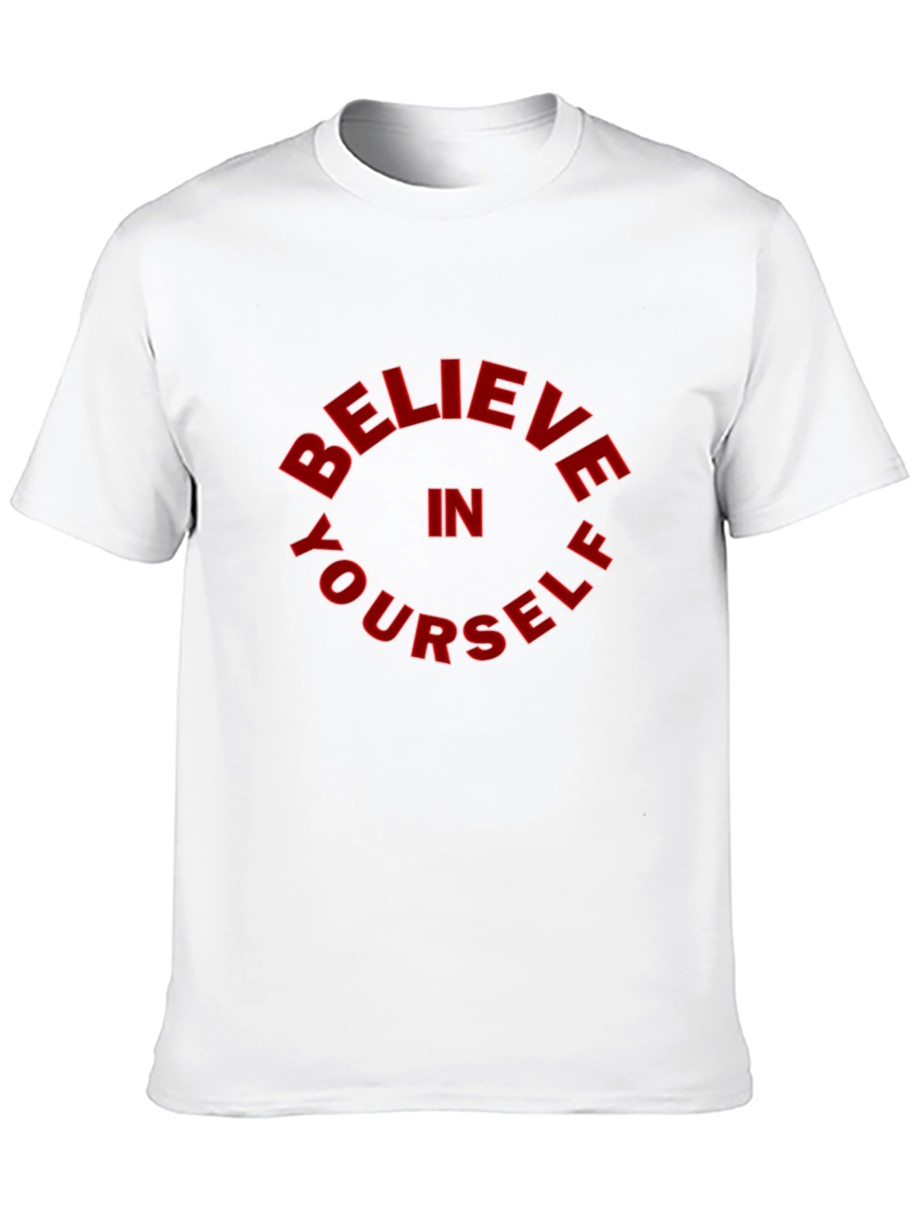 Believe In Yourself Black T-Shirt