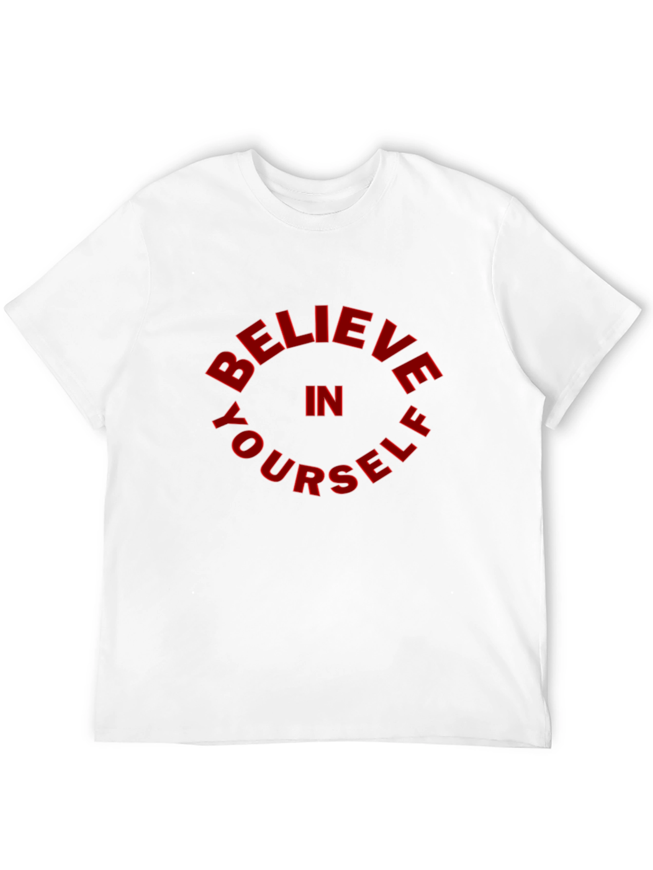 Believe In Yourself Black T-Shirt