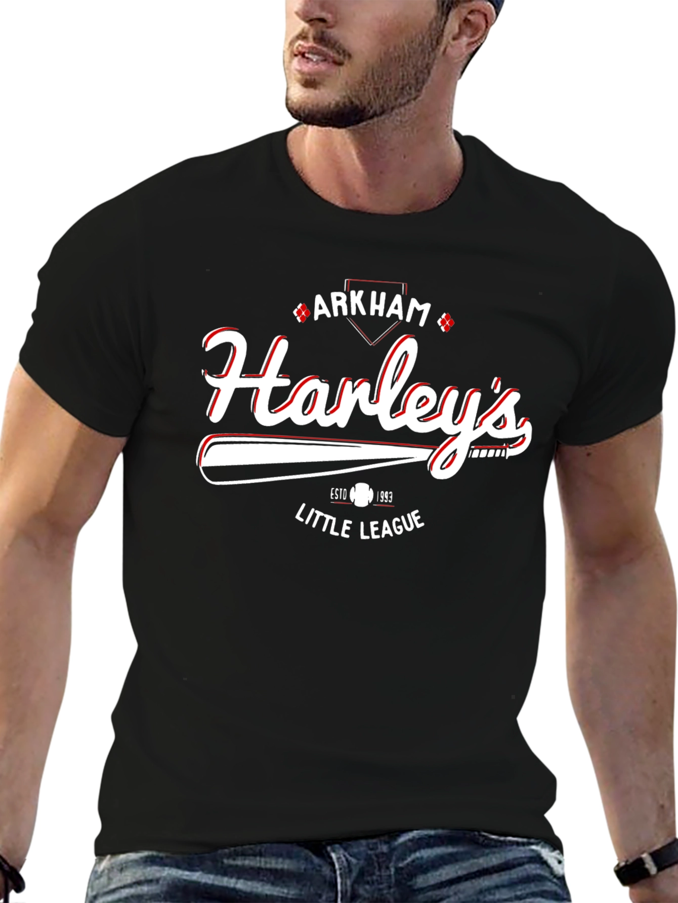Arkham Harleys Little League T-Shirt