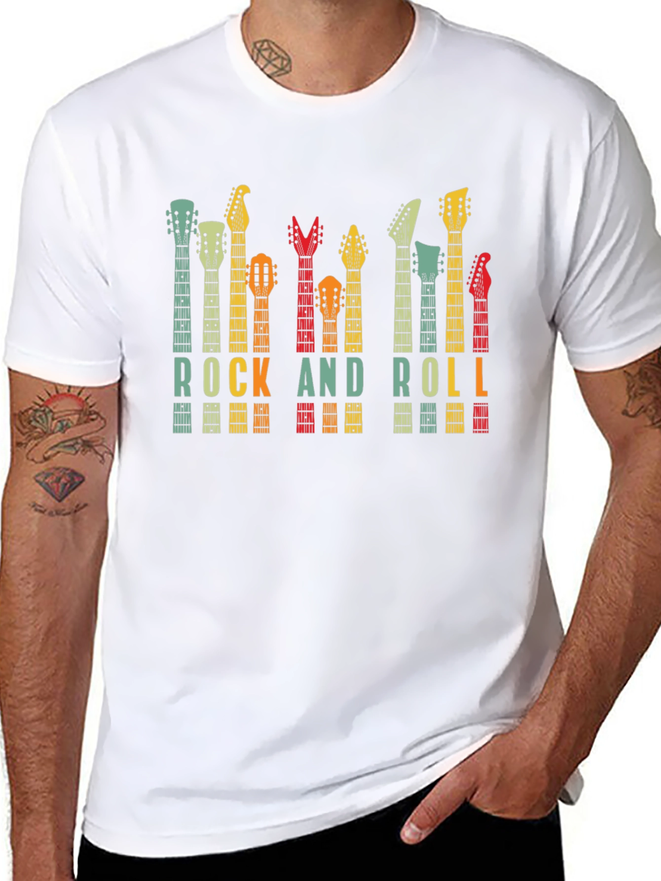 Rock and Roll Guitar T-Shirt