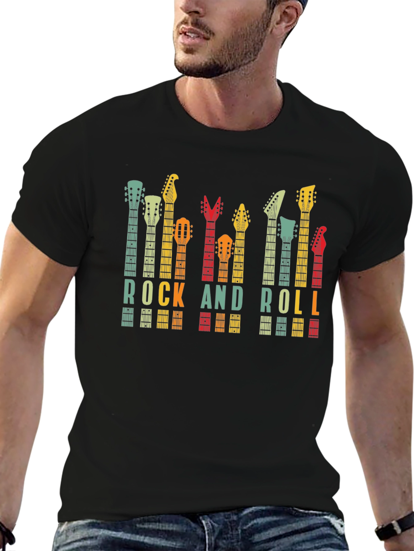 Rock and Roll Guitar T-Shirt