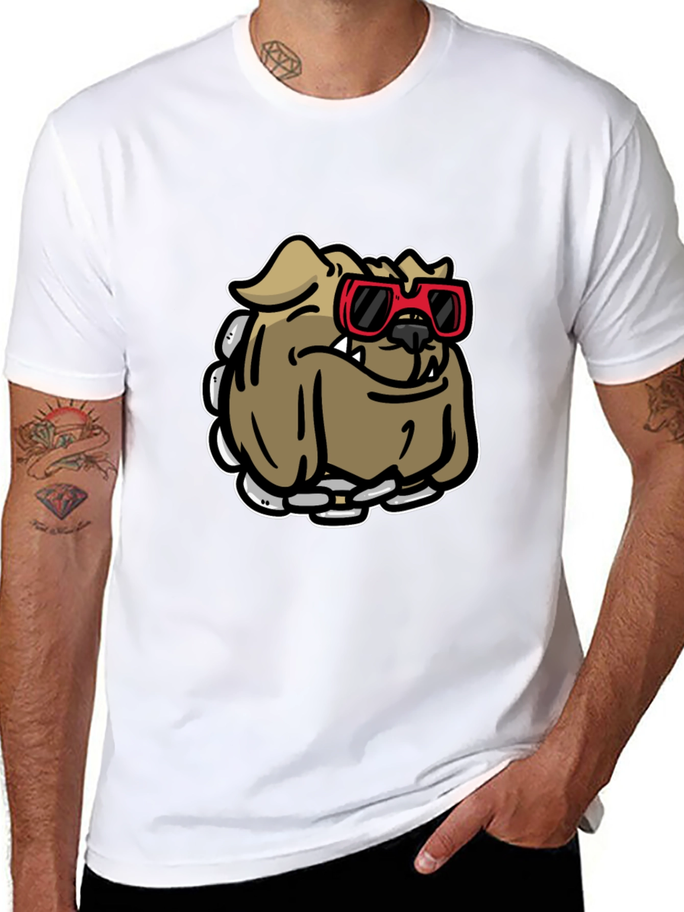 Cool Bulldog T-Shirt