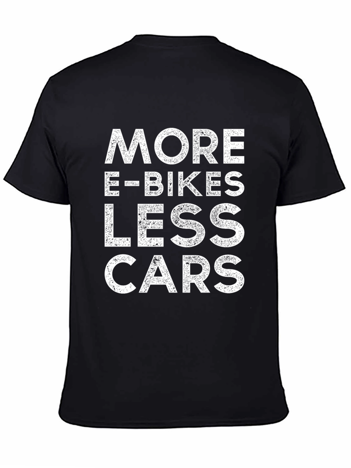 More E-Bikes Less Cars Graphic T-Shirt