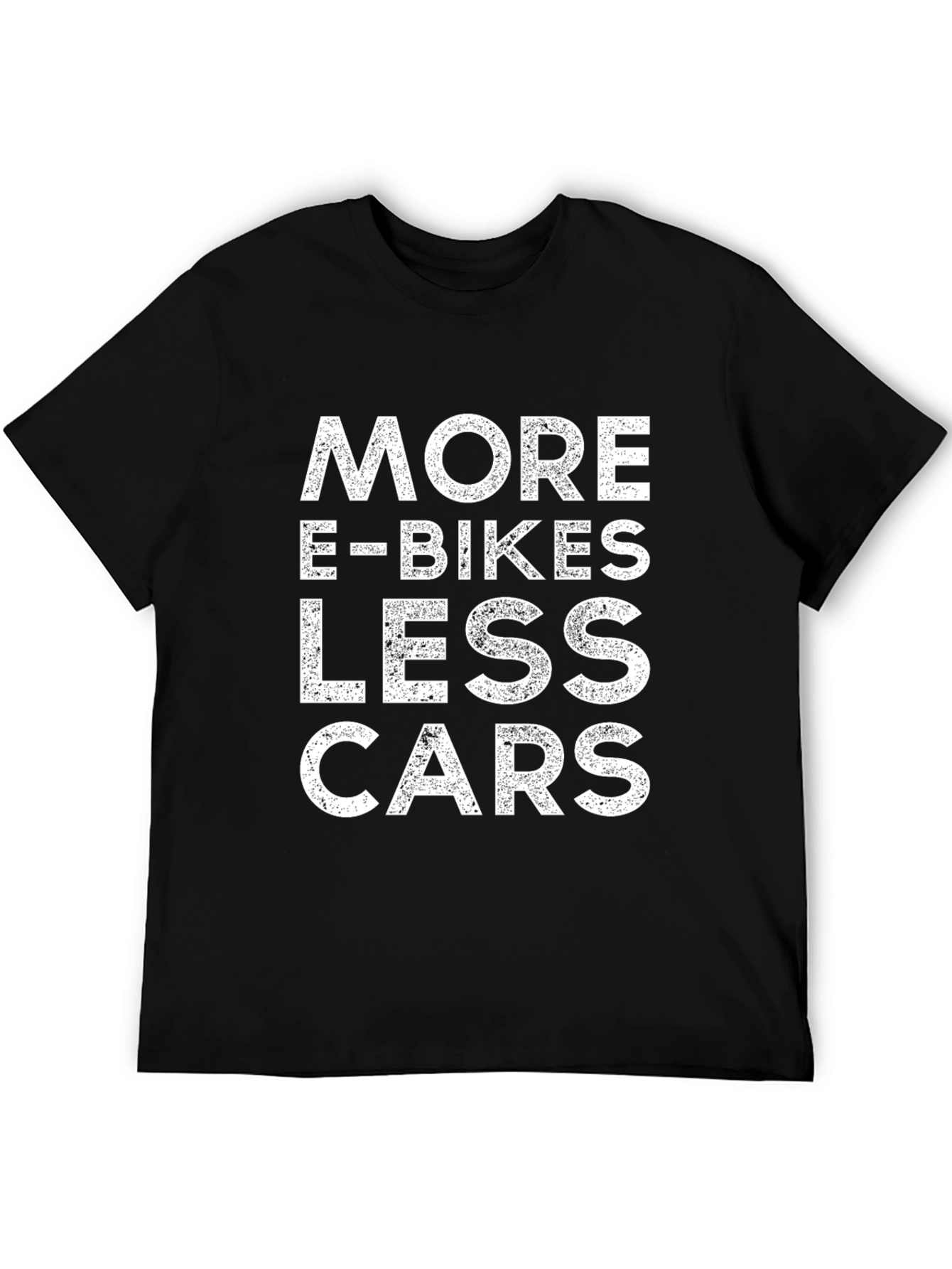 More E-Bikes Less Cars Graphic T-Shirt