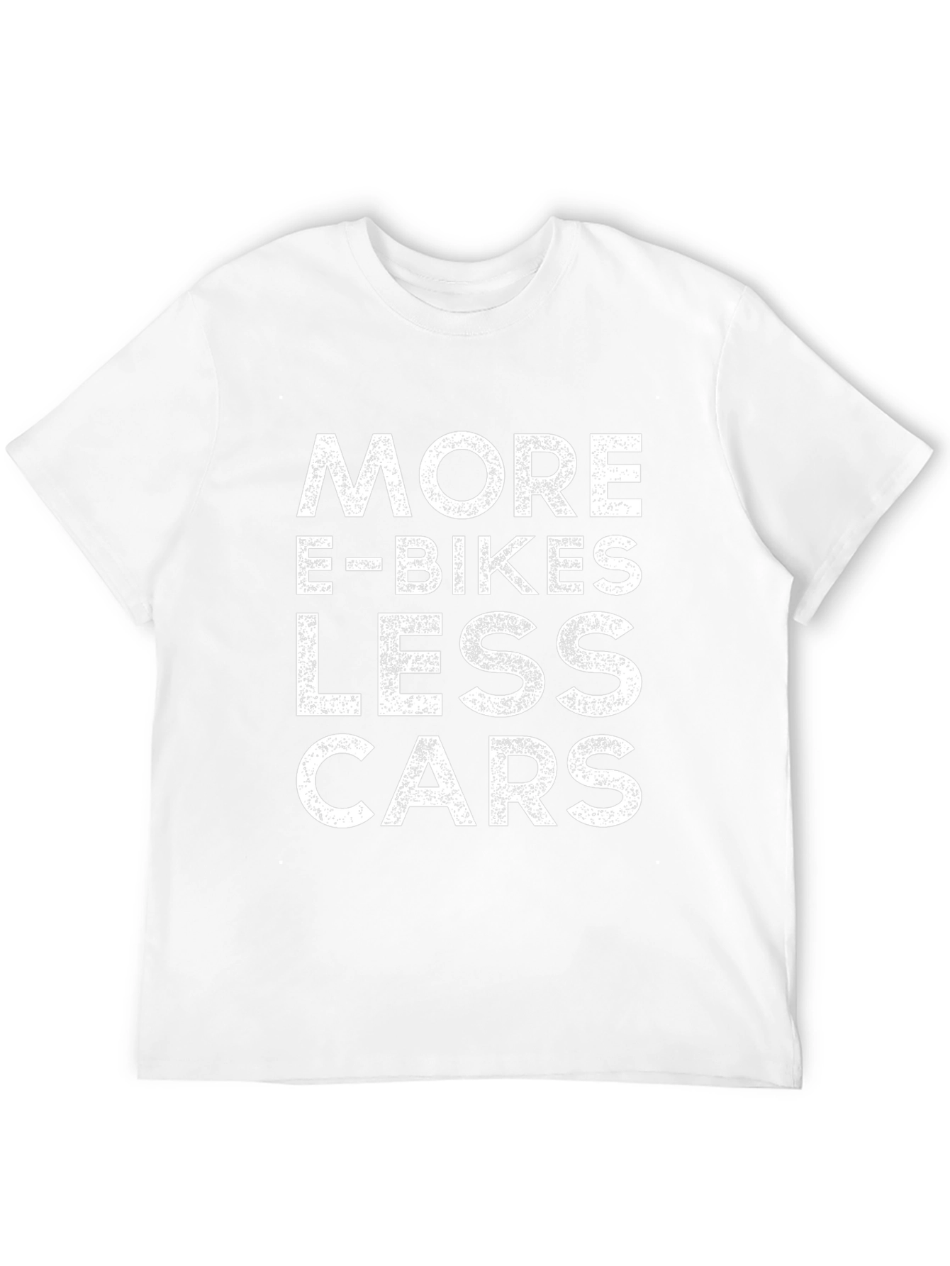More E-Bikes Less Cars Graphic T-Shirt