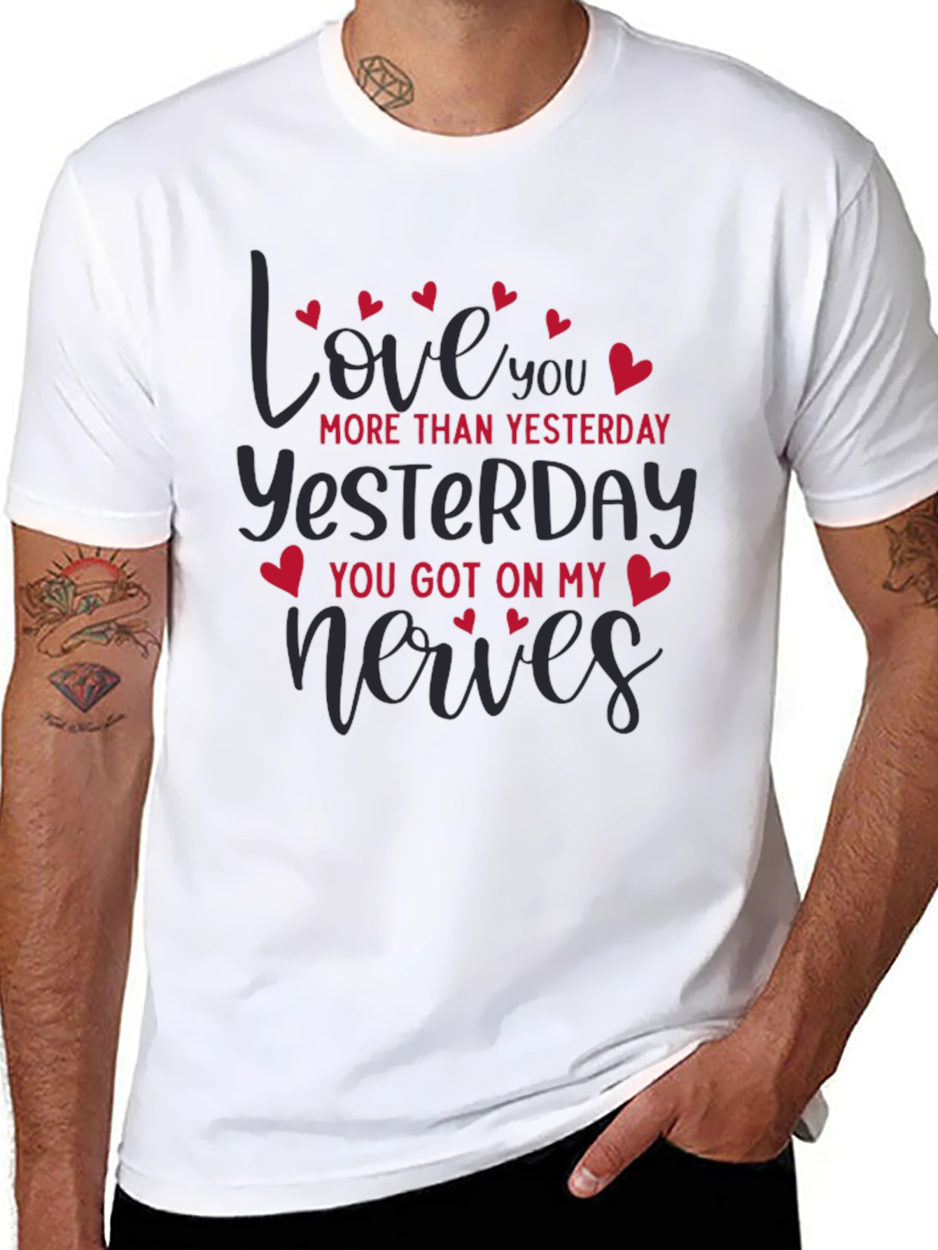 Love You More T-Shirt