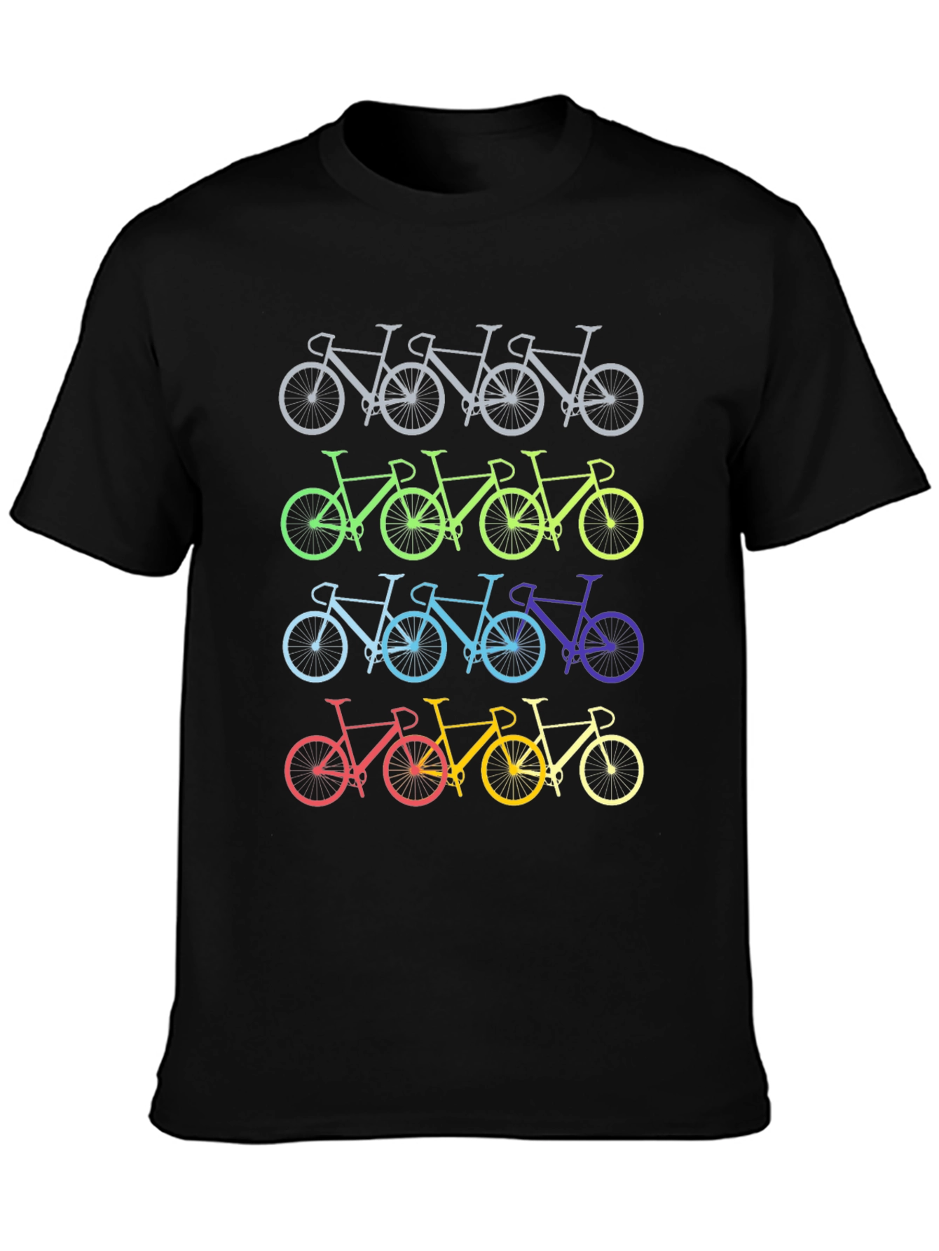 Rainbow Bicycle T-Shirt