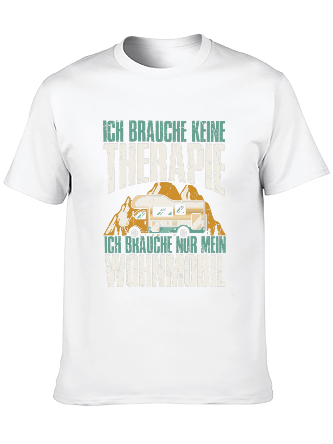 Ich Brauche Keine Therapie T-Shirt Camper Van