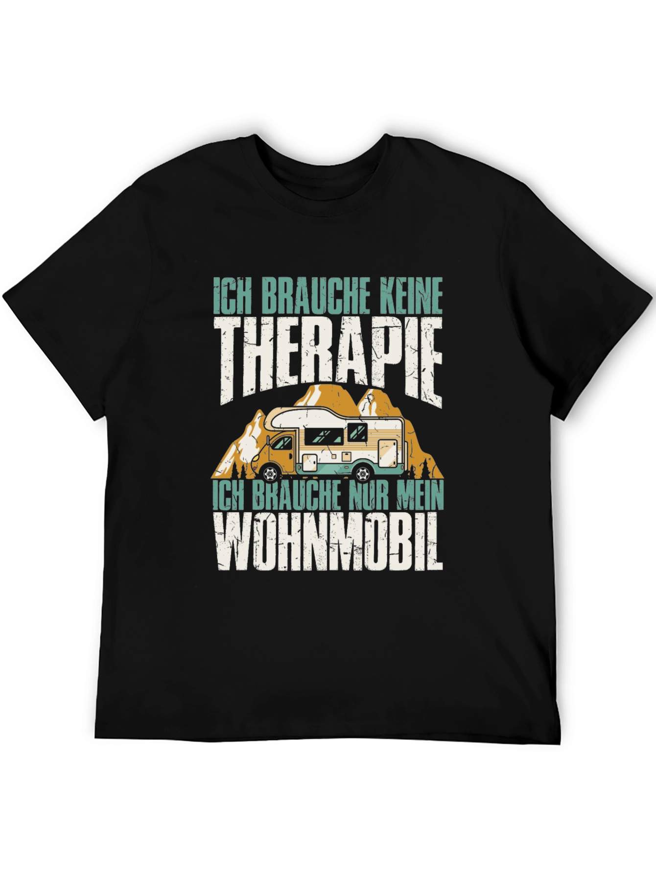 Ich Brauche Keine Therapie T-Shirt Camper Van
