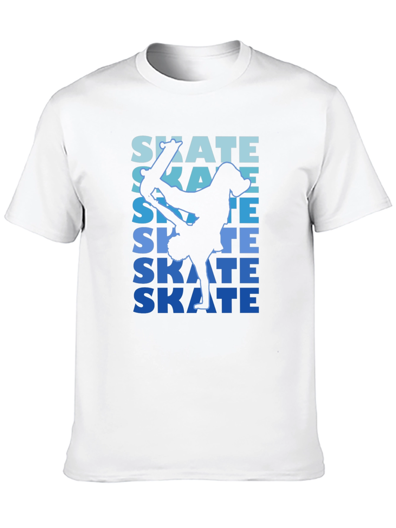 Skateboarding Graphic Tee - Black
