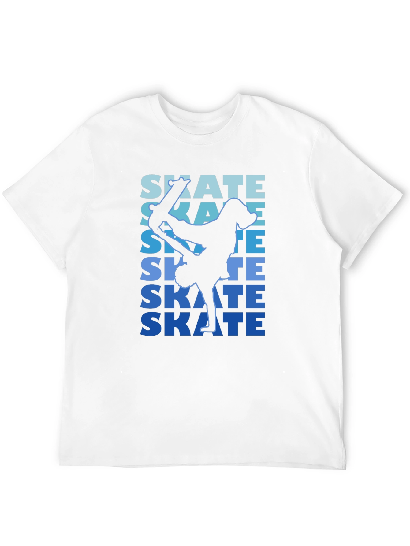 Skateboarding Graphic Tee - Black