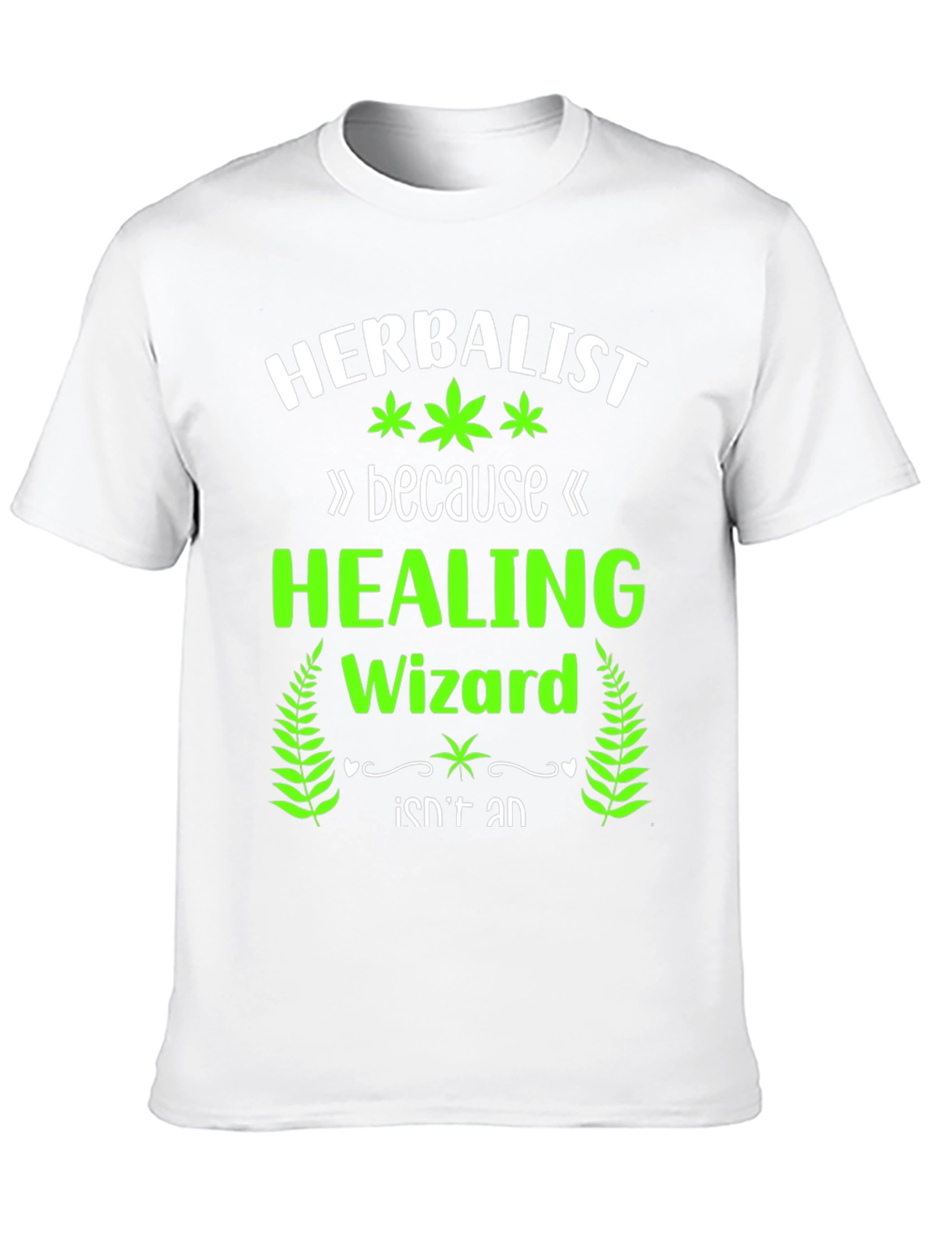 Herbalist Healing Wizard Graphic T-Shirt