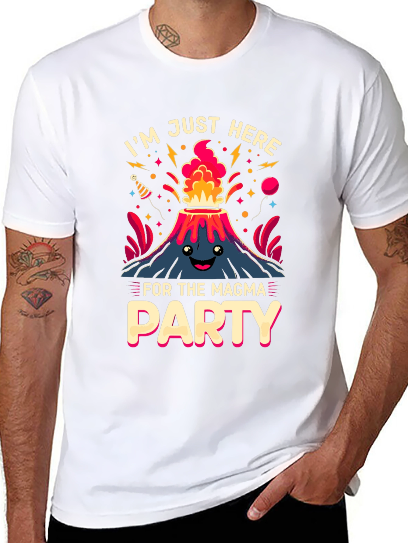 Magma Party Volcano T-Shirt