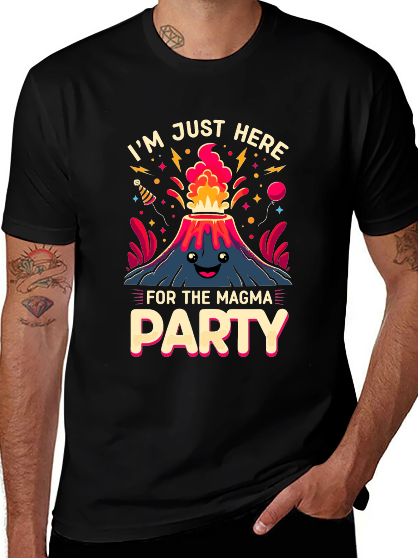 Magma Party Volcano T-Shirt