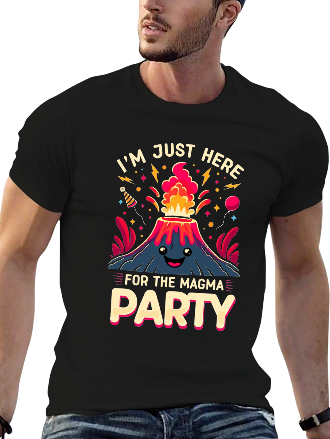 Magma Party Volcano T-Shirt