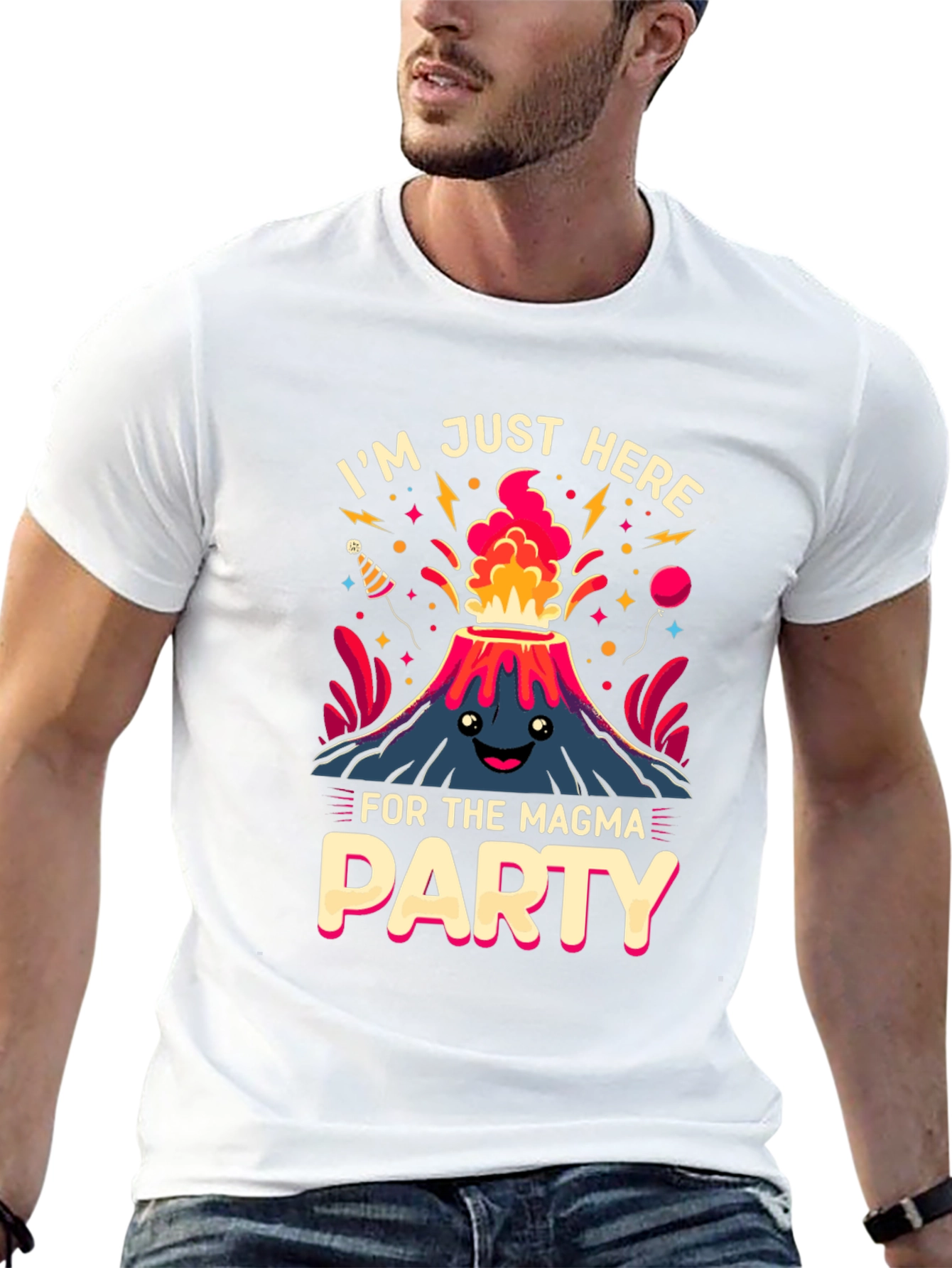 Magma Party Volcano T-Shirt
