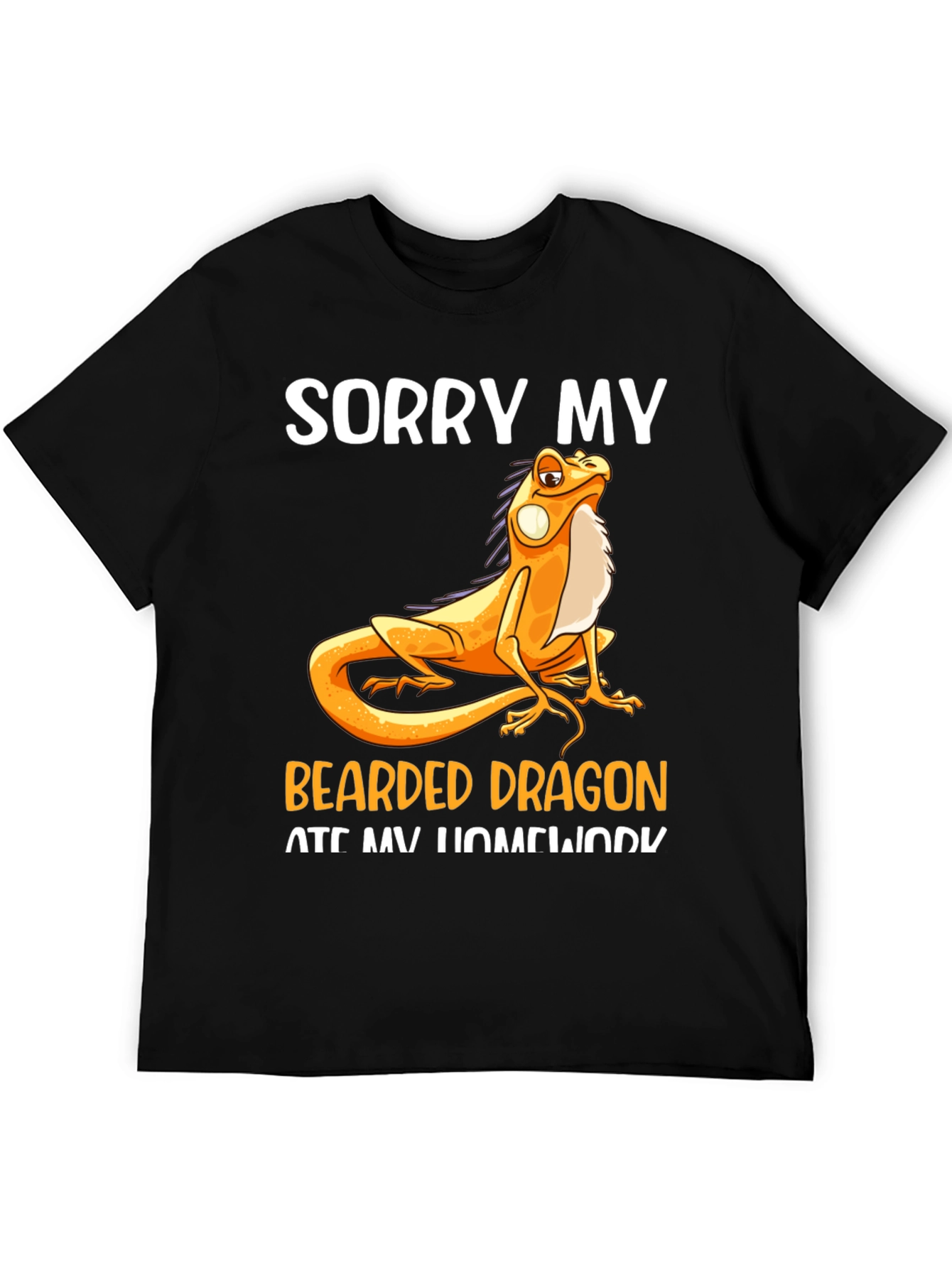 Bearded Dragon Ate Homework T-Shirt